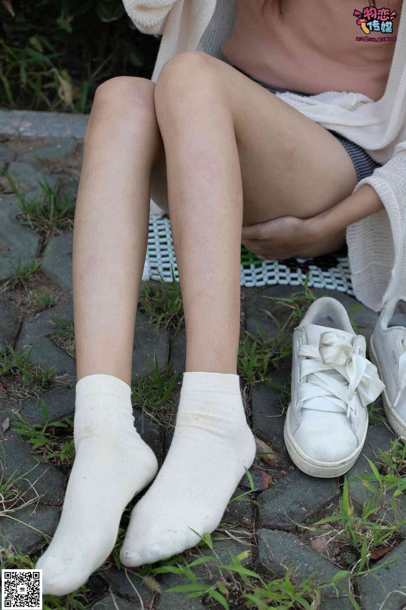 图片[23]-物恋传媒 No.045 精灵女孩的纯白棉袜 [127P] – 速更版-美库
