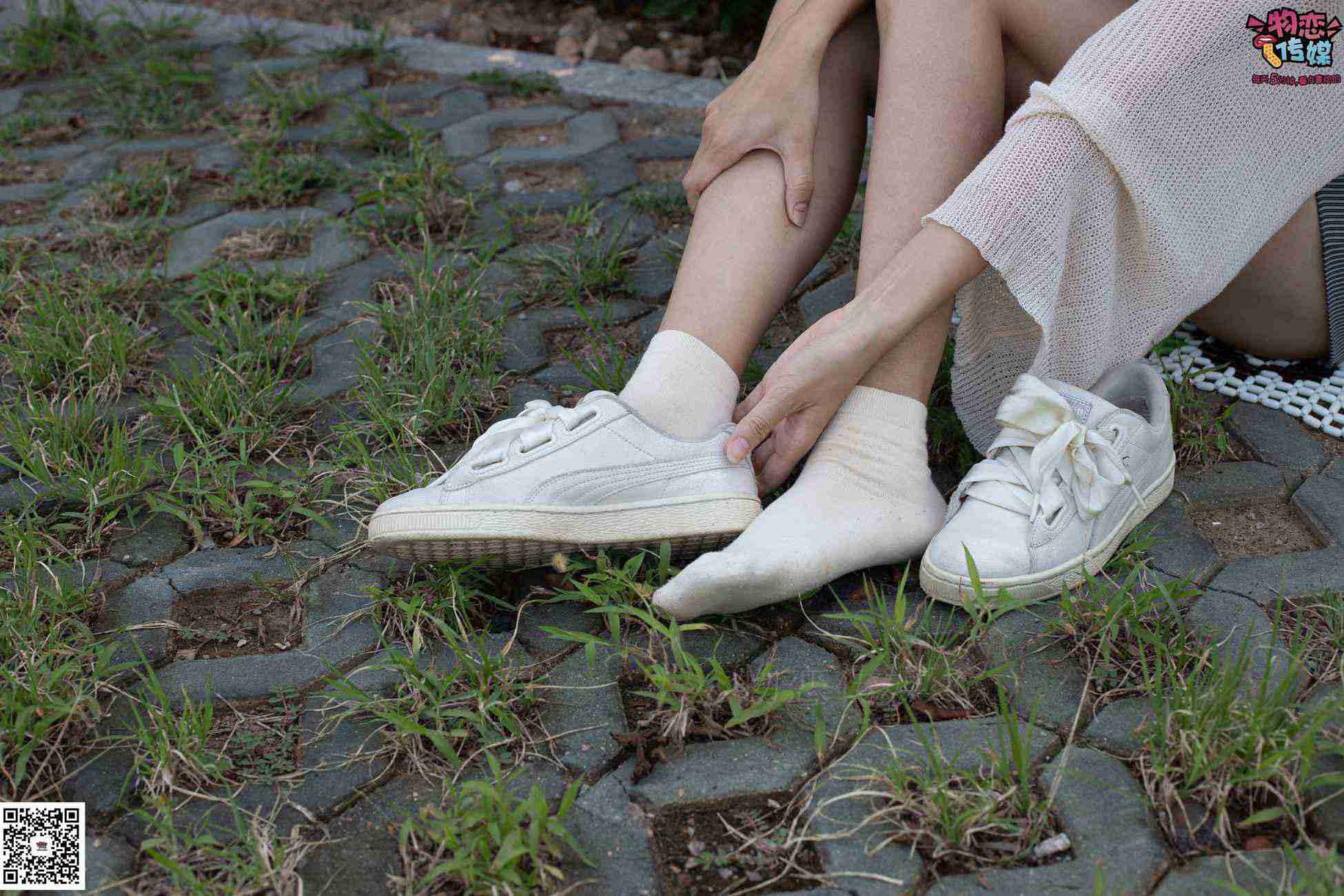 图片[35]-物恋传媒 No.045 精灵女孩的纯白棉袜 [127P] – 速更版-美库
