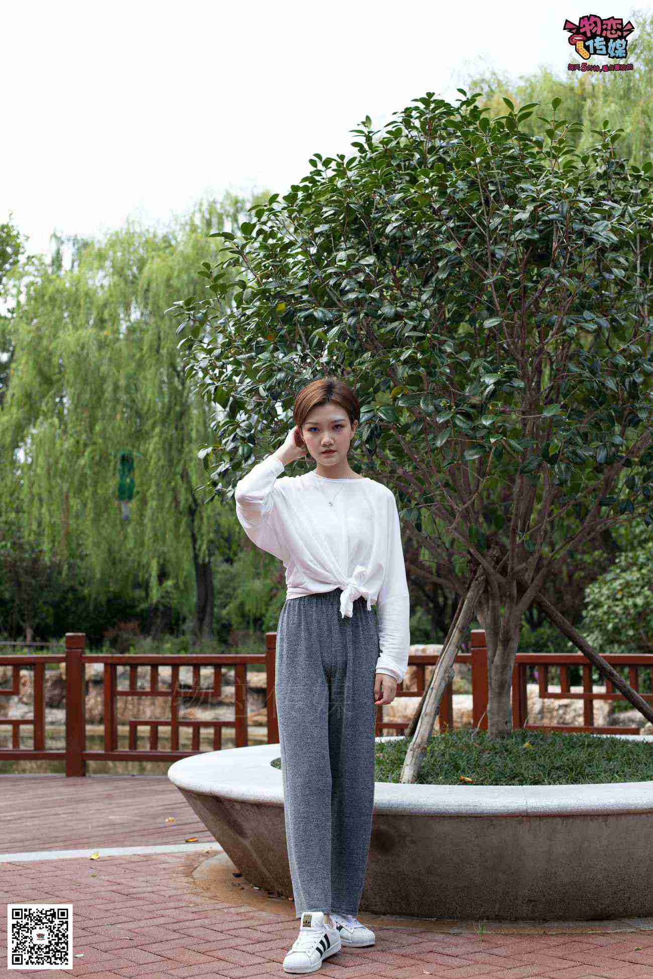 图片[101]-勿恋传媒 No.044 我已剪短我的发，剪断了牵挂~ [112P] – 速更版-美库