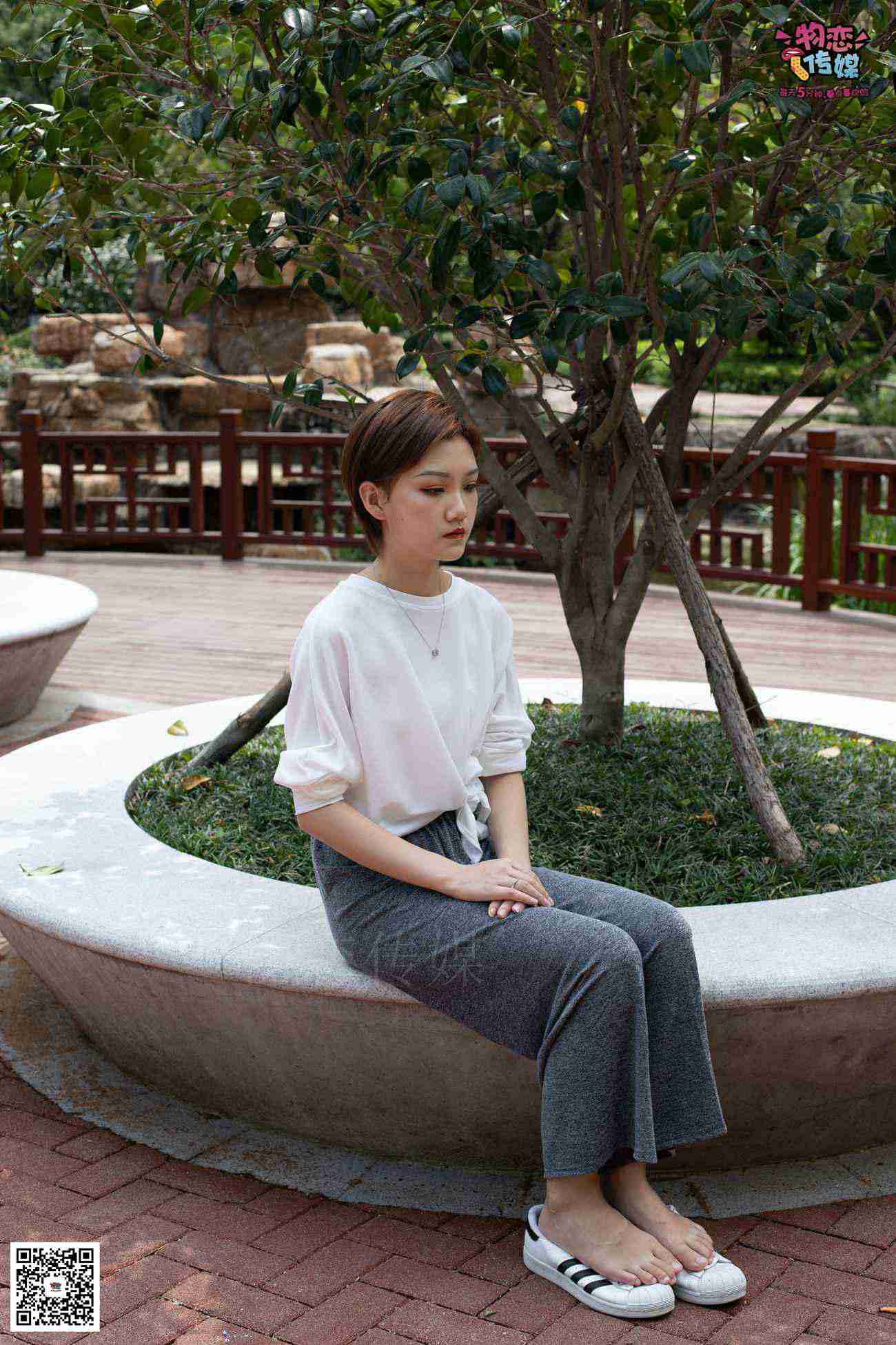 图片[102]-勿恋传媒 No.044 我已剪短我的发，剪断了牵挂~ [112P] – 速更版-美库