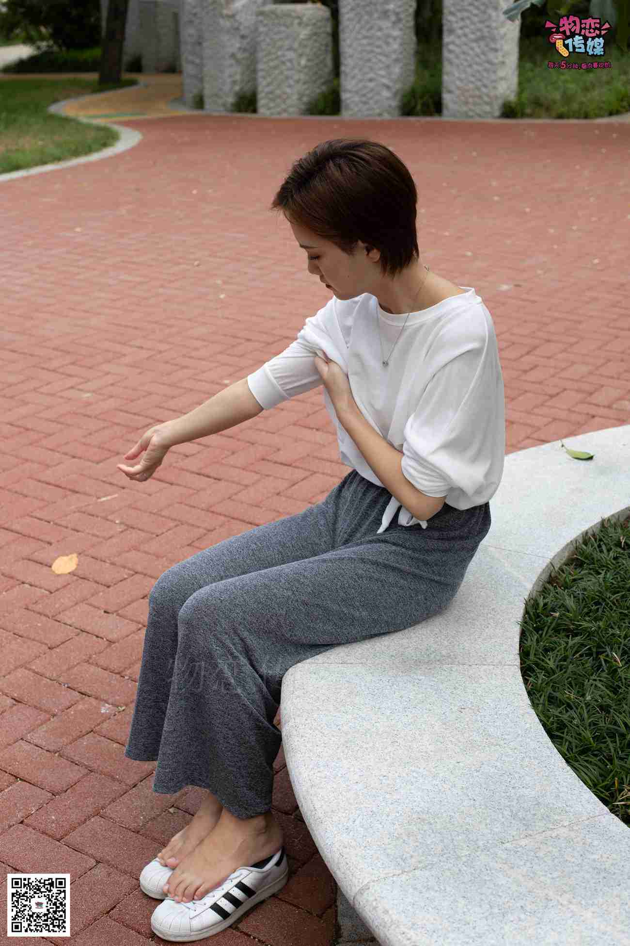 图片[105]-勿恋传媒 No.044 我已剪短我的发，剪断了牵挂~ [112P] – 速更版-美库