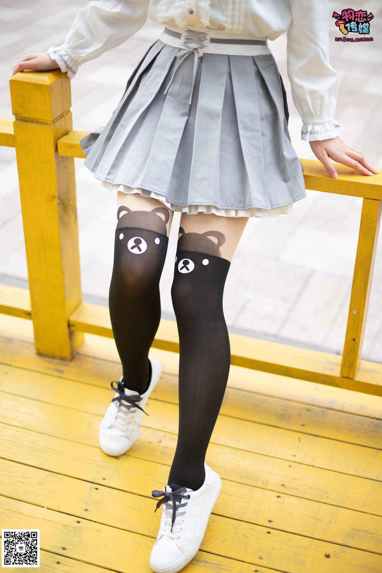 图片[151]-勿恋传媒 No.046 日系至服风Q萌连裤袜 我可爱不 [207P] – 速更版-美库