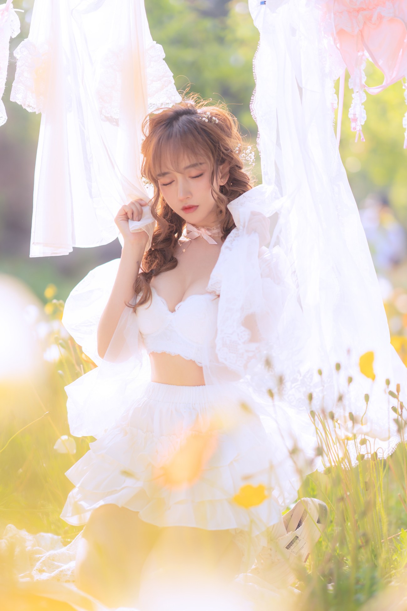 图片[17]-过期米线线喵 – 夏日限定 晒衣服[41P] – 速更版-美库