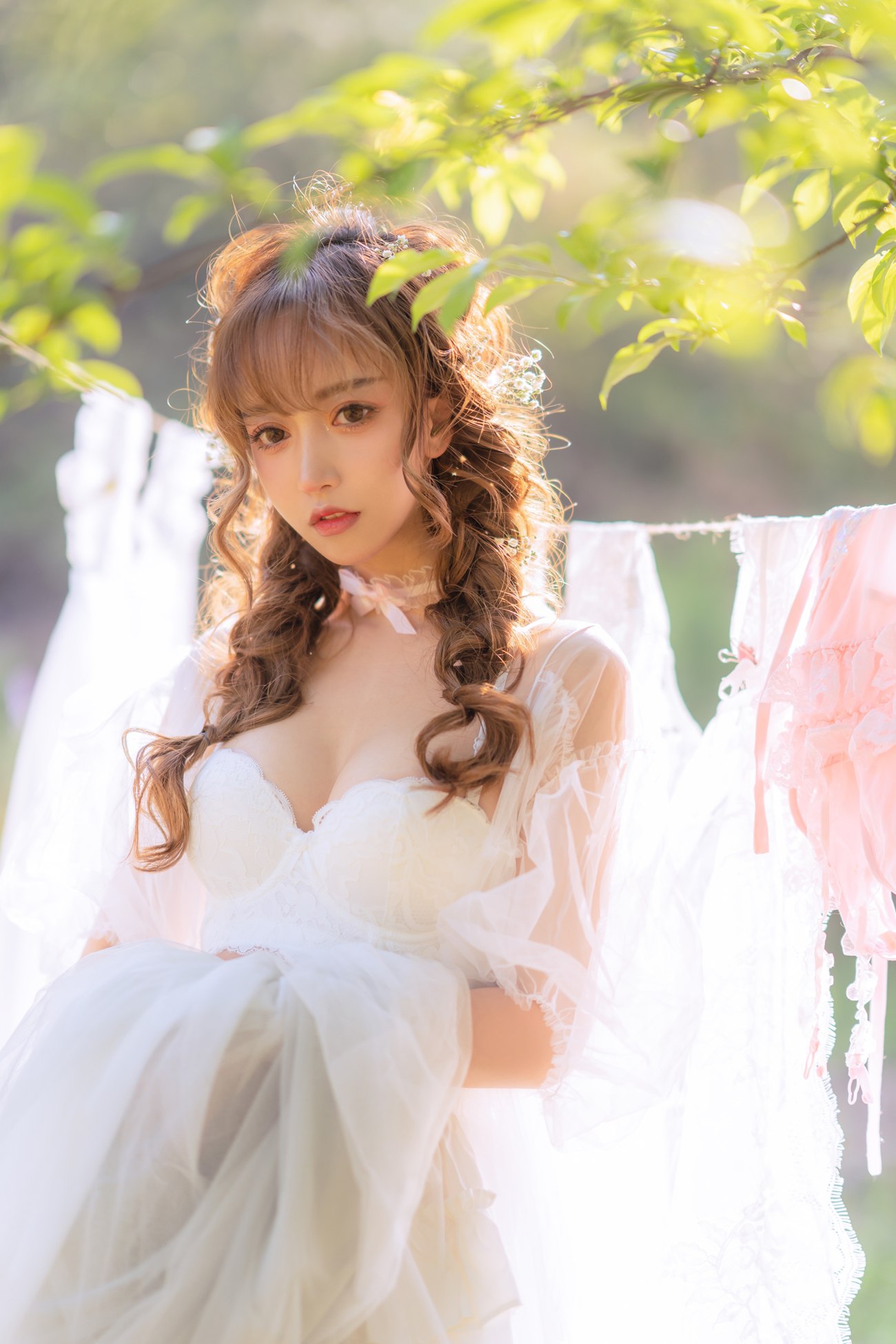 图片[20]-过期米线线喵 – 夏日限定 晒衣服[41P] – 速更版-美库