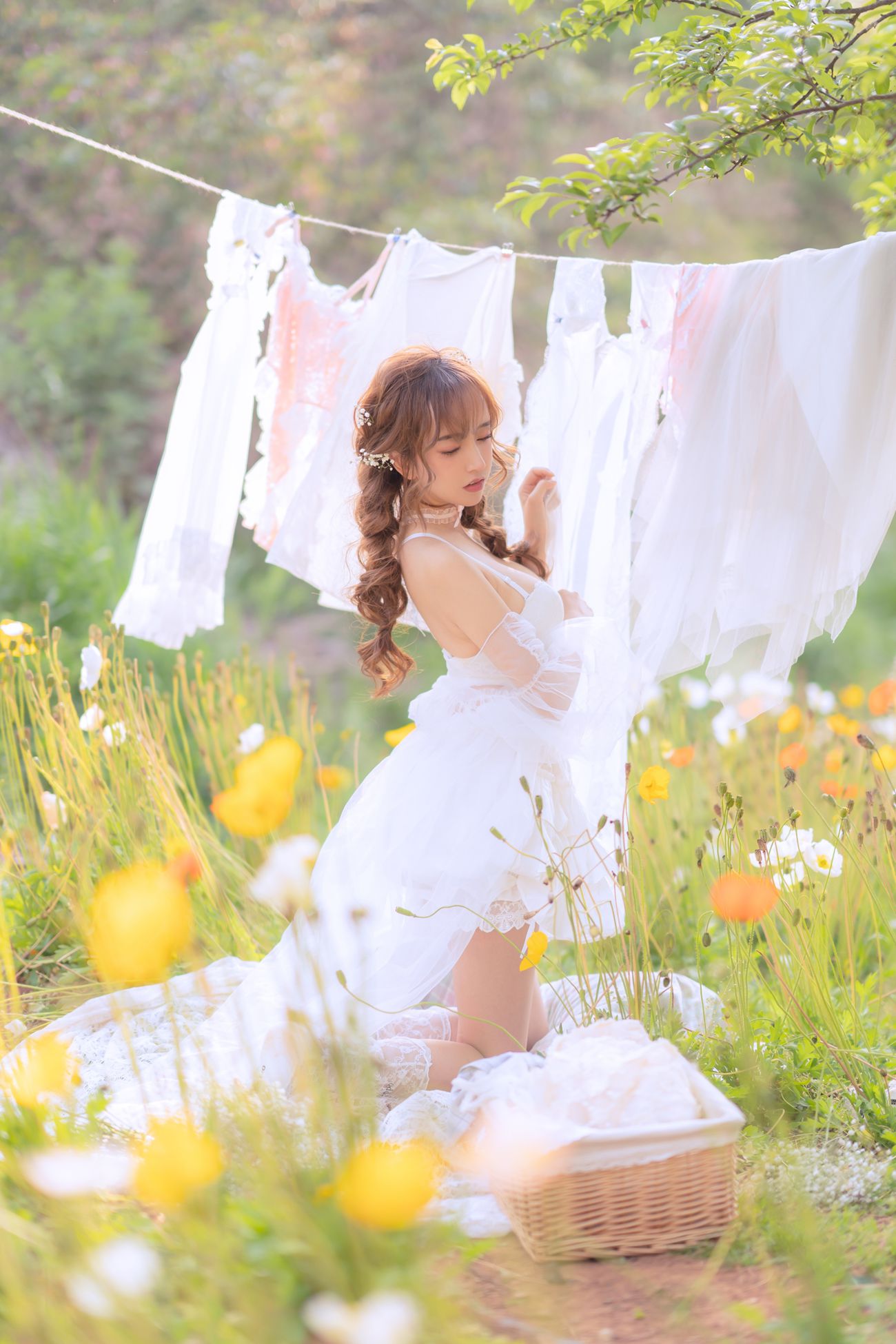 图片[33]-过期米线线喵 – 夏日限定 晒衣服[41P] – 速更版-美库