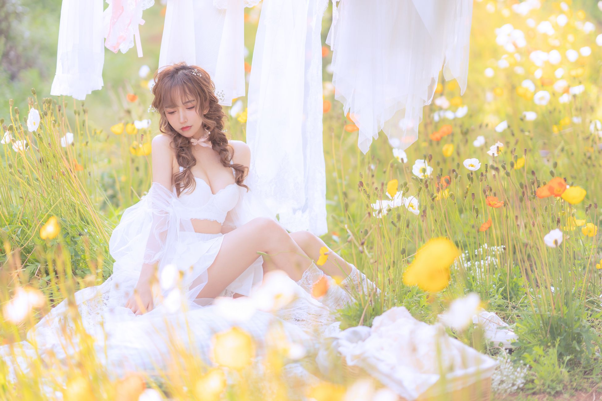 图片[34]-过期米线线喵 – 夏日限定 晒衣服[41P] – 速更版-美库