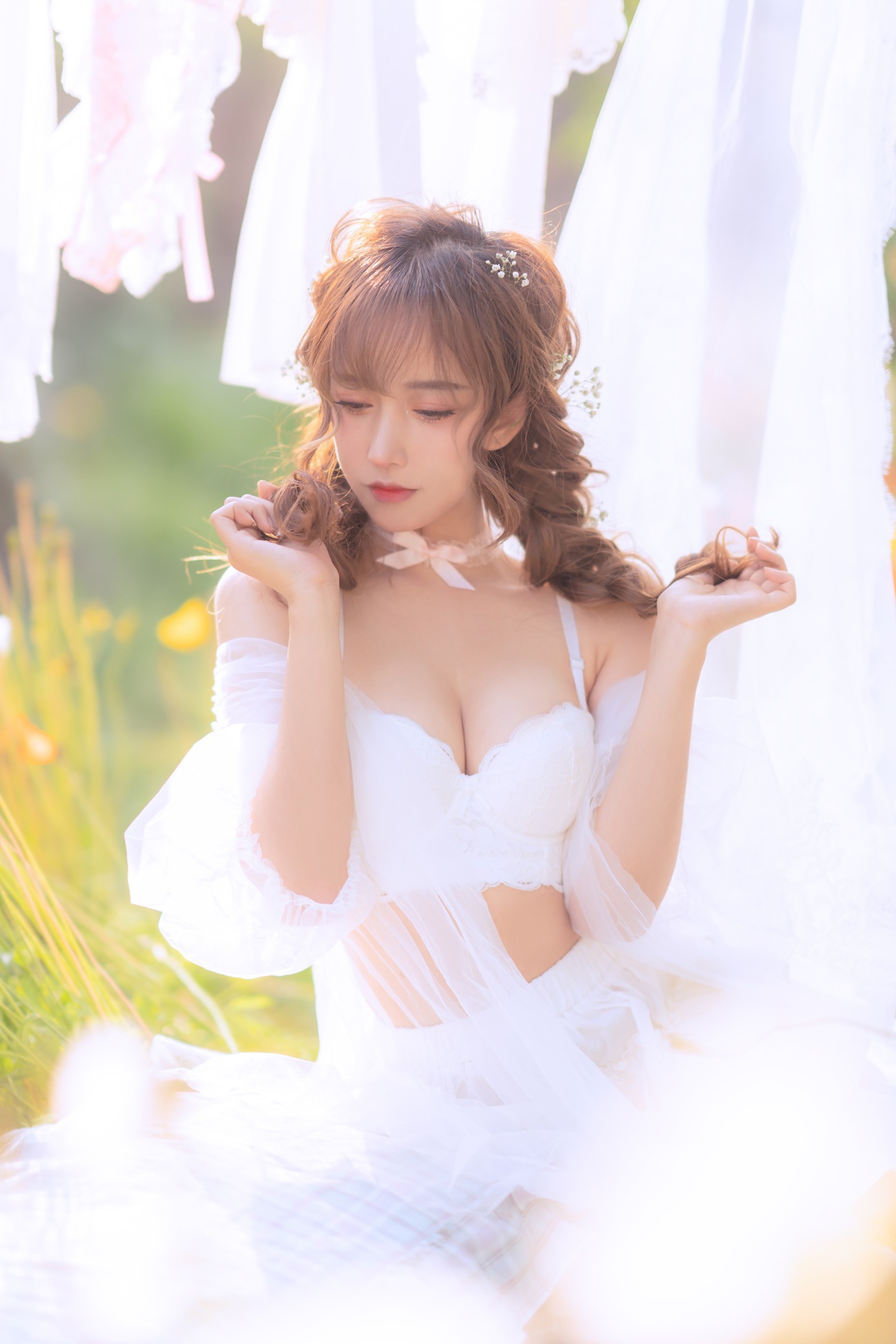 图片[35]-过期米线线喵 – 夏日限定 晒衣服[41P] – 速更版-美库