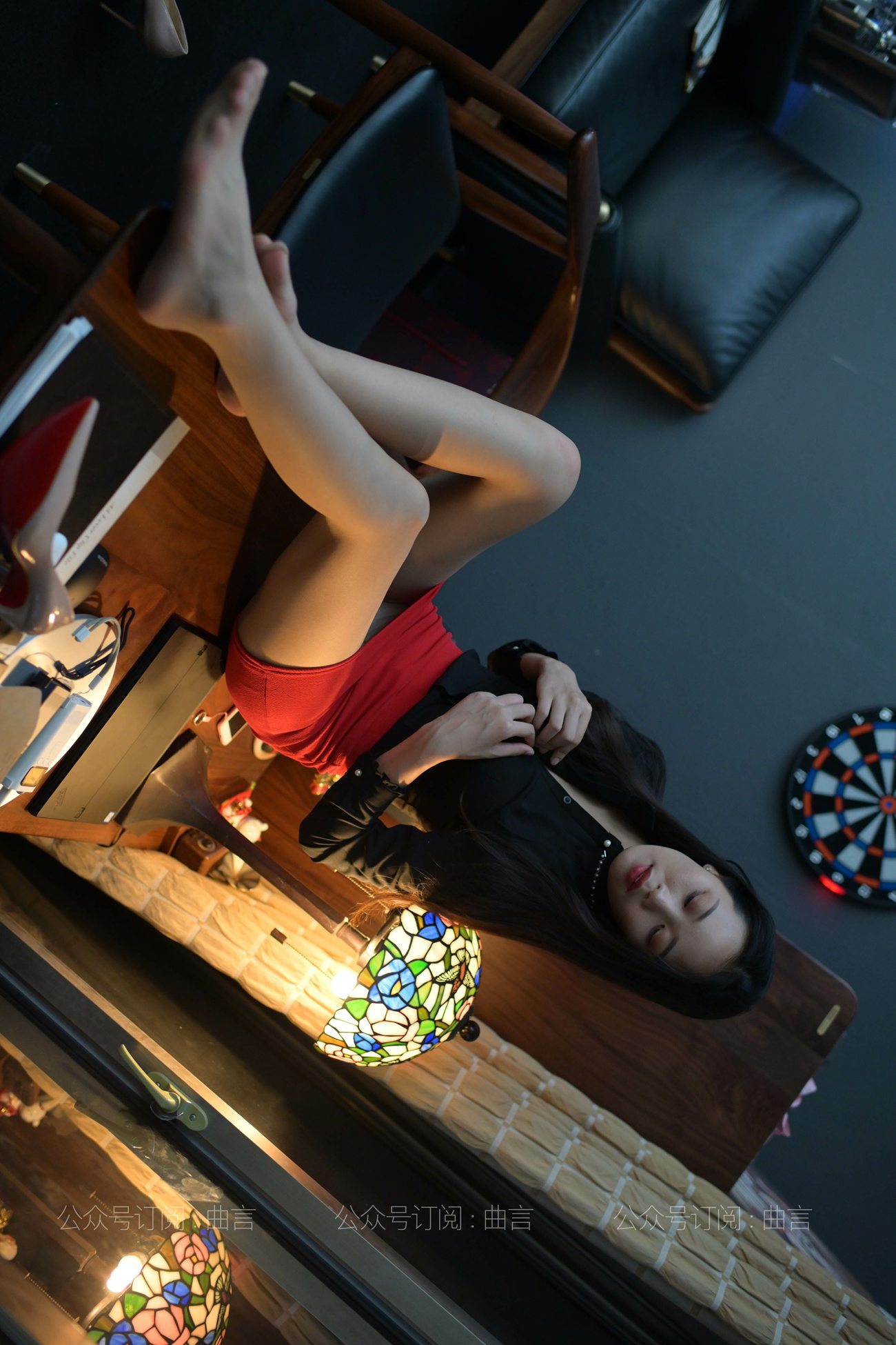 图片[55]-[IESS异思趣向] 耽丝 210401 肉肉的性感红裙 [85P] – 速更版-美库