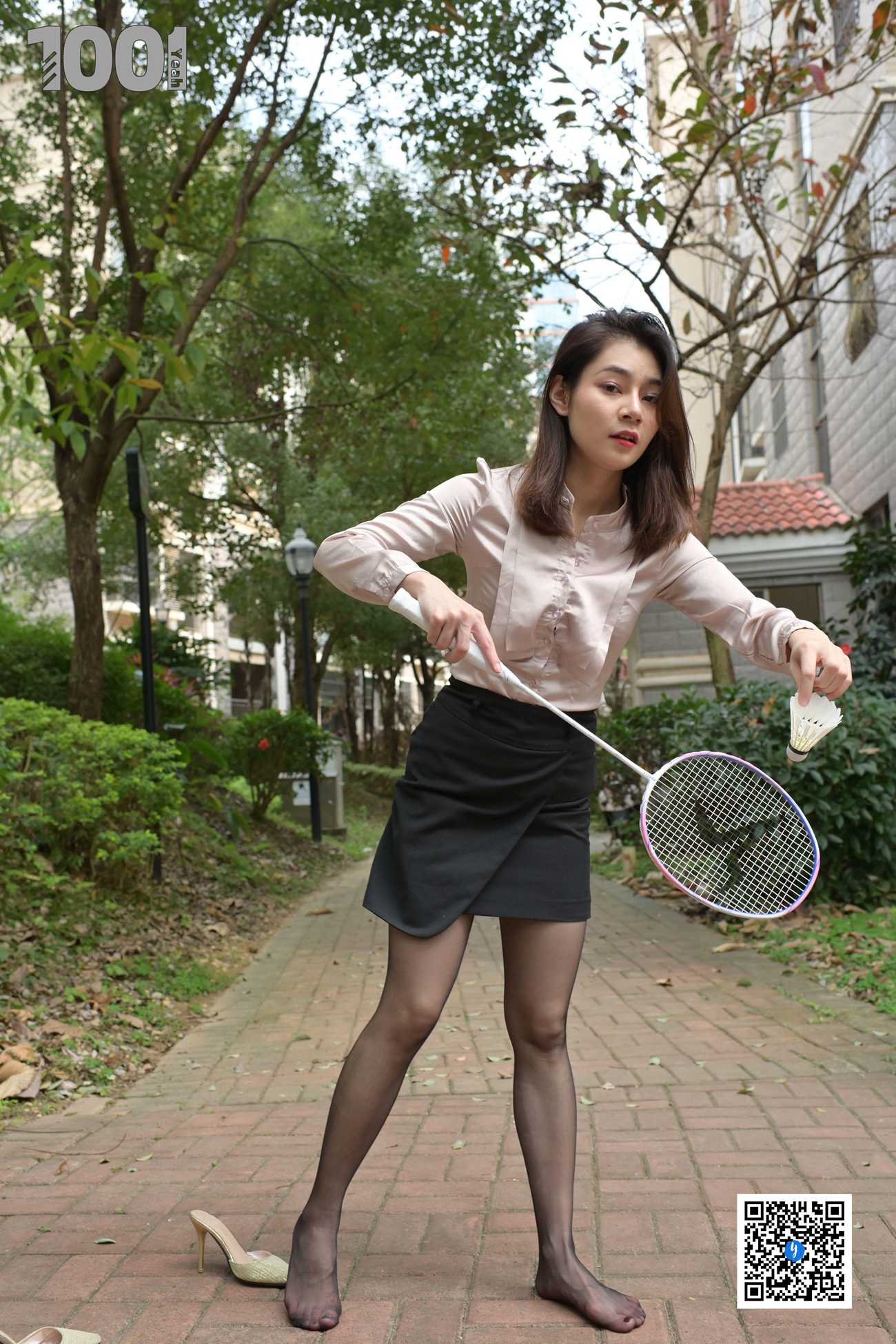图片[16]-[IESS异思趣向] 一千零一夜 192 真真《打羽毛球2》[70P] – 速更版-美库