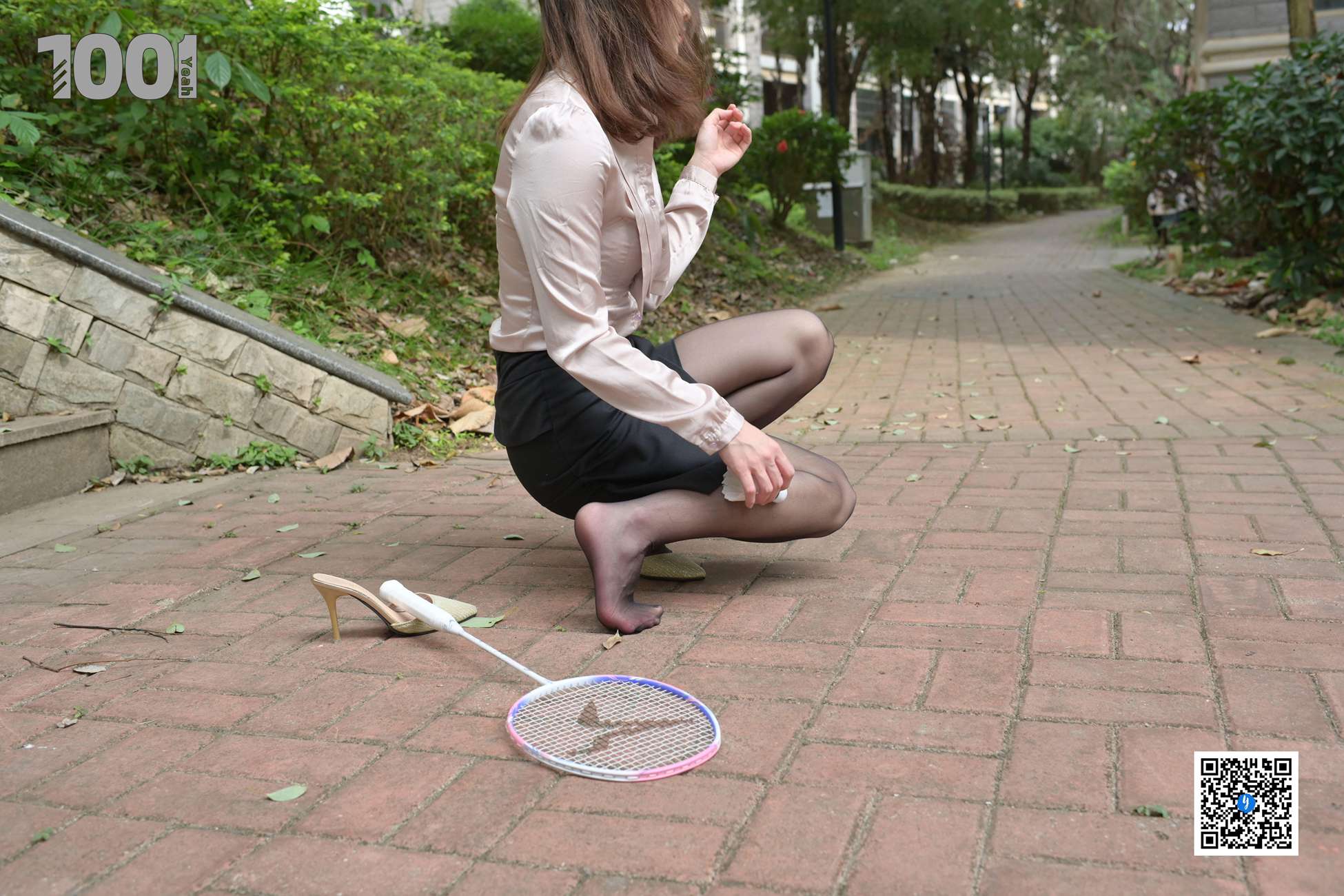 图片[23]-[IESS异思趣向] 一千零一夜 192 真真《打羽毛球2》[70P] – 速更版-美库