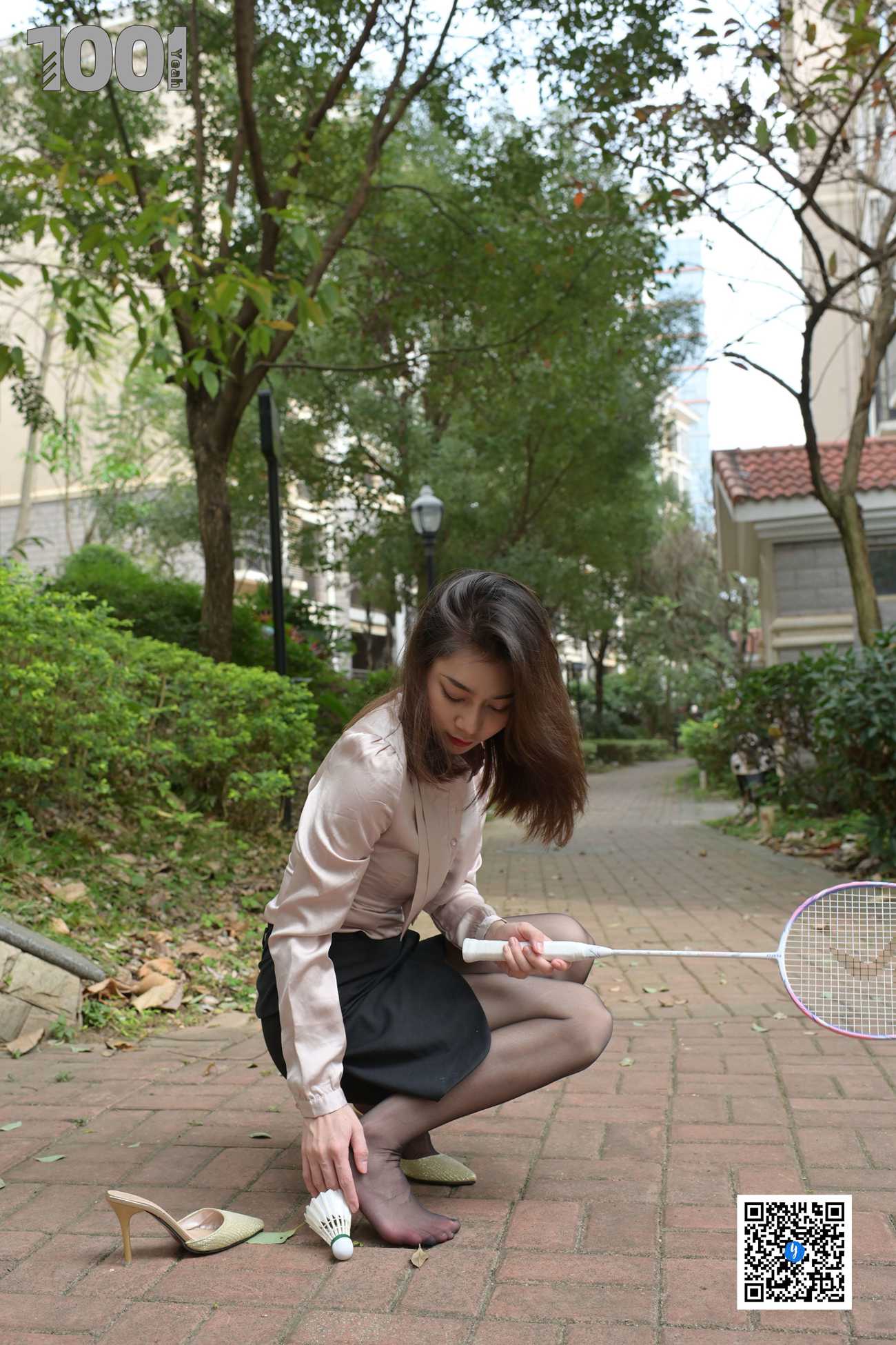 图片[27]-[IESS异思趣向] 一千零一夜 192 真真《打羽毛球2》[70P] – 速更版-美库