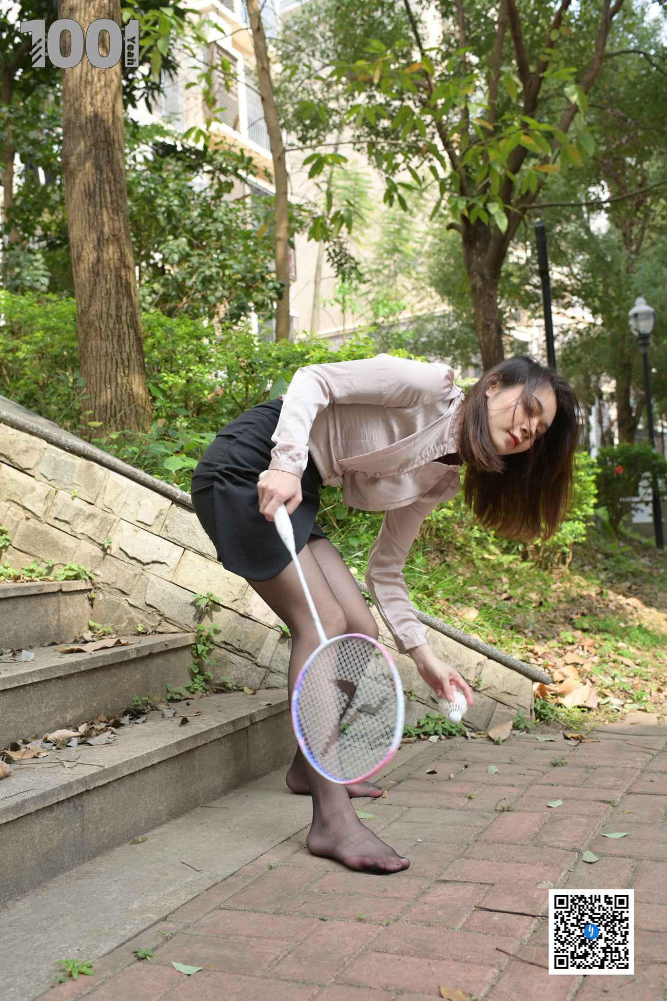 图片[63]-[IESS异思趣向] 一千零一夜 192 真真《打羽毛球2》[70P] – 速更版-美库