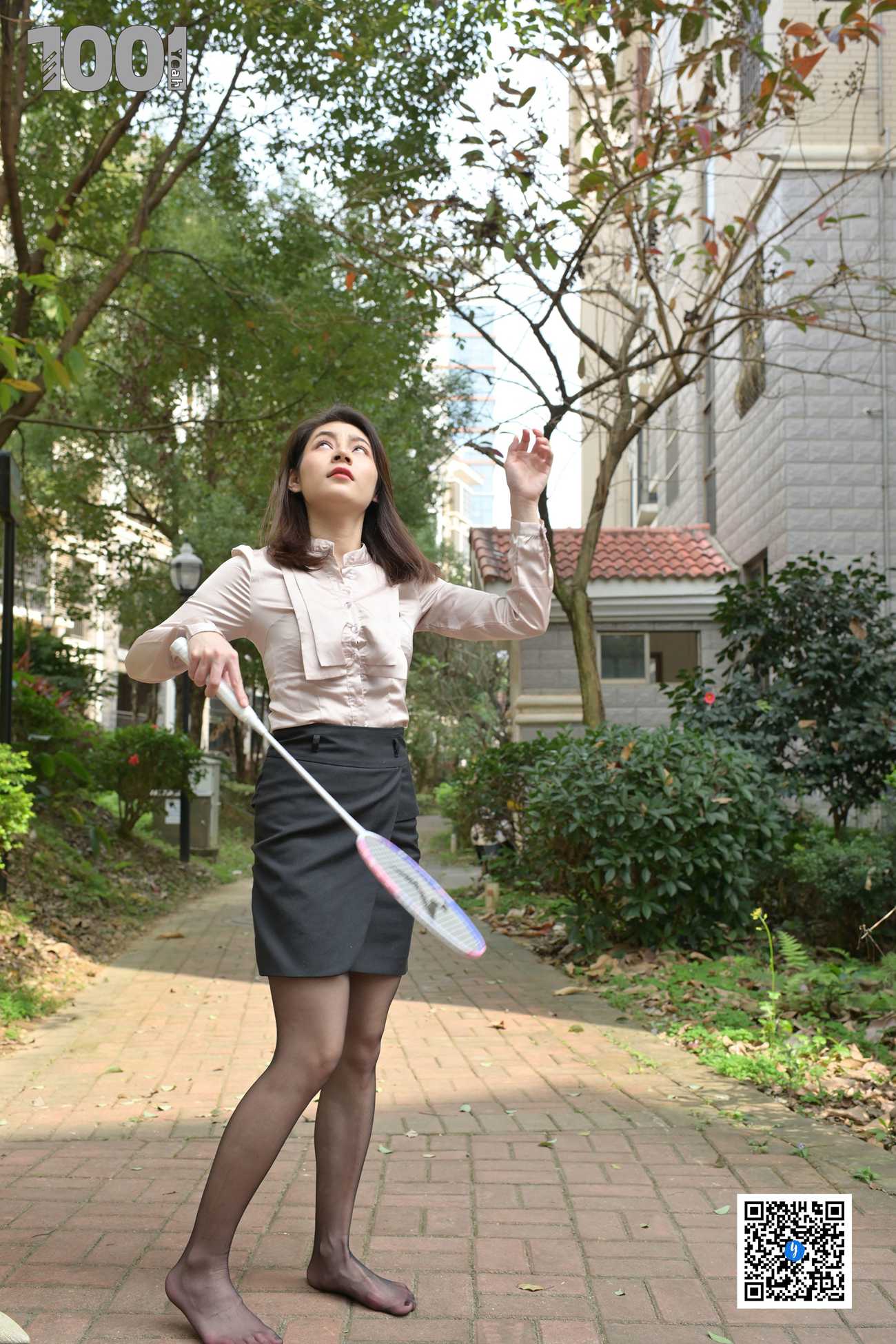 图片[70]-[IESS异思趣向] 一千零一夜 192 真真《打羽毛球2》[70P] – 速更版-美库