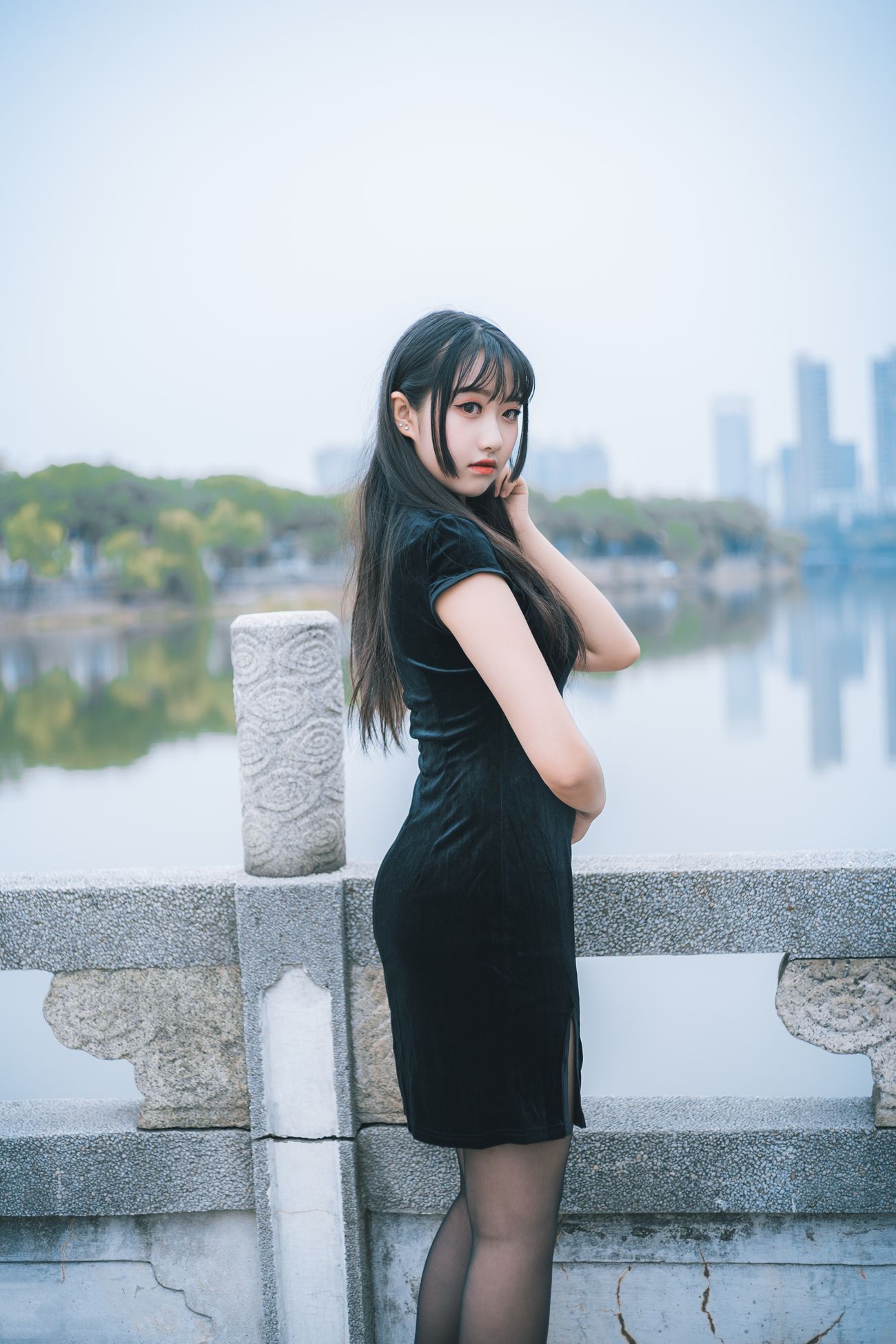 图片[17]-[喵糖映画]VOL.461 旗袍园游[36P] – 速更版-美库