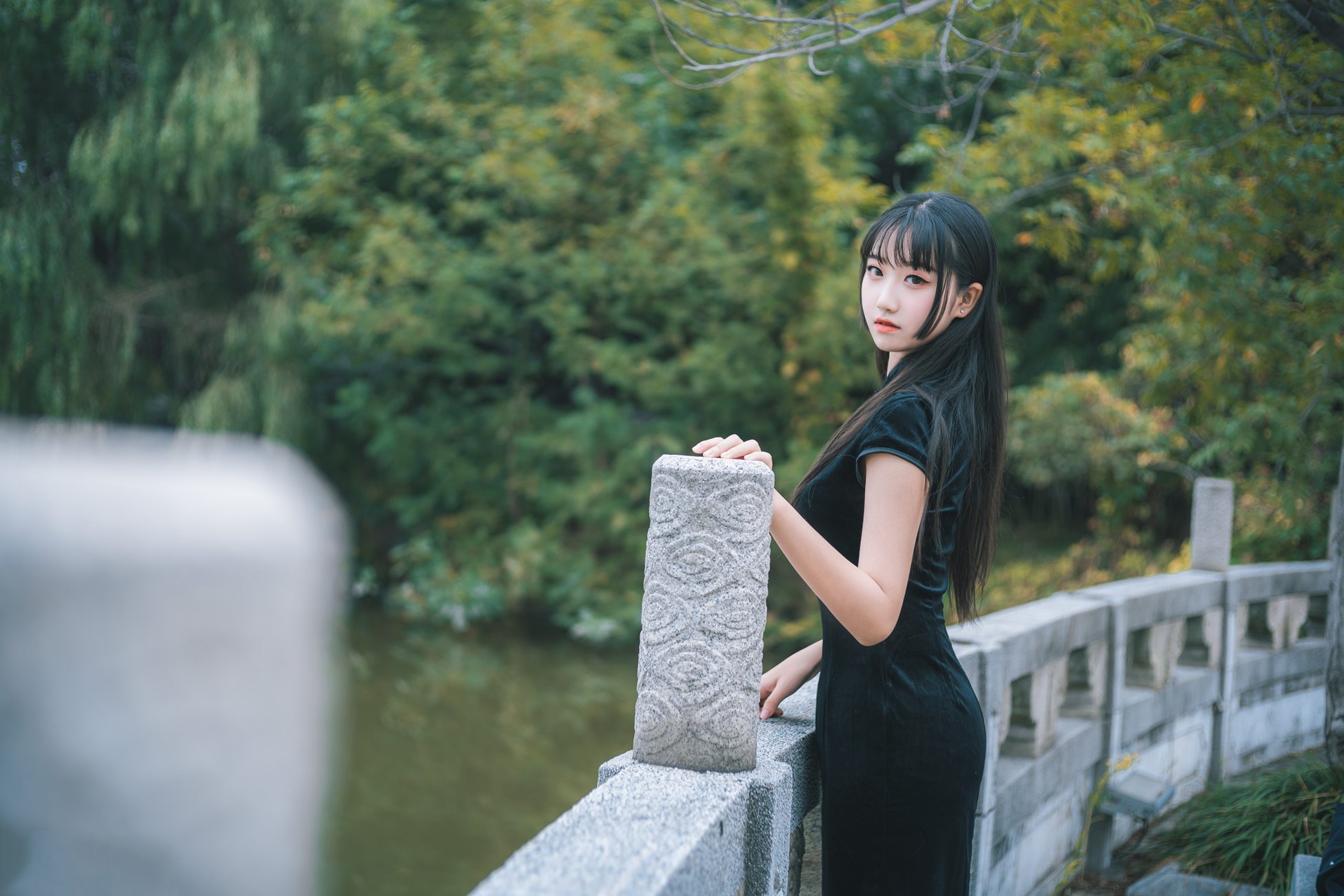 图片[18]-[喵糖映画]VOL.461 旗袍园游[36P] – 速更版-美库