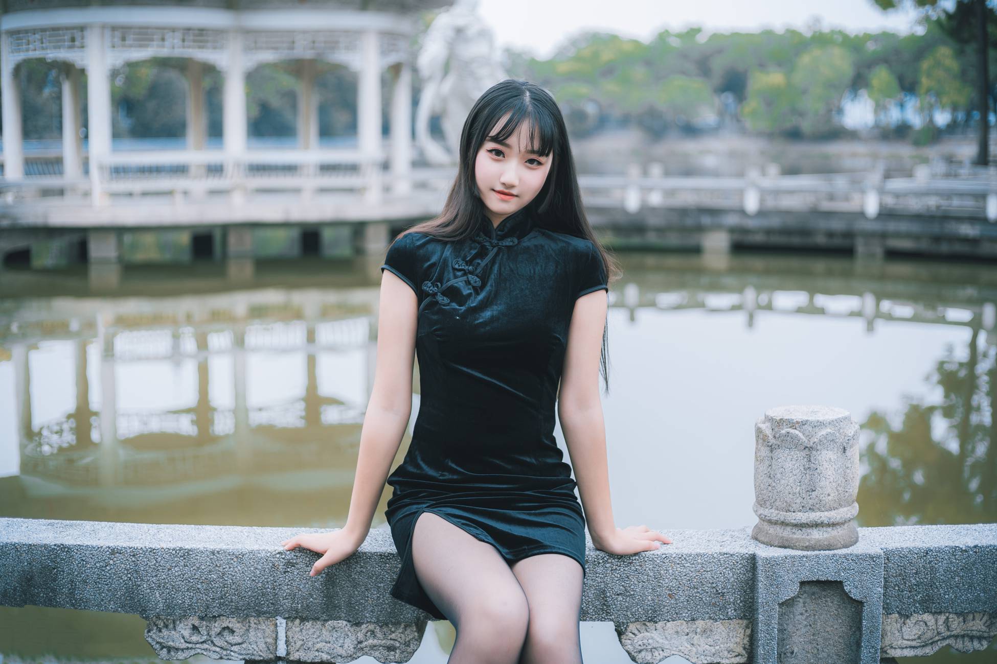 图片[20]-[喵糖映画]VOL.461 旗袍园游[36P] – 速更版-美库