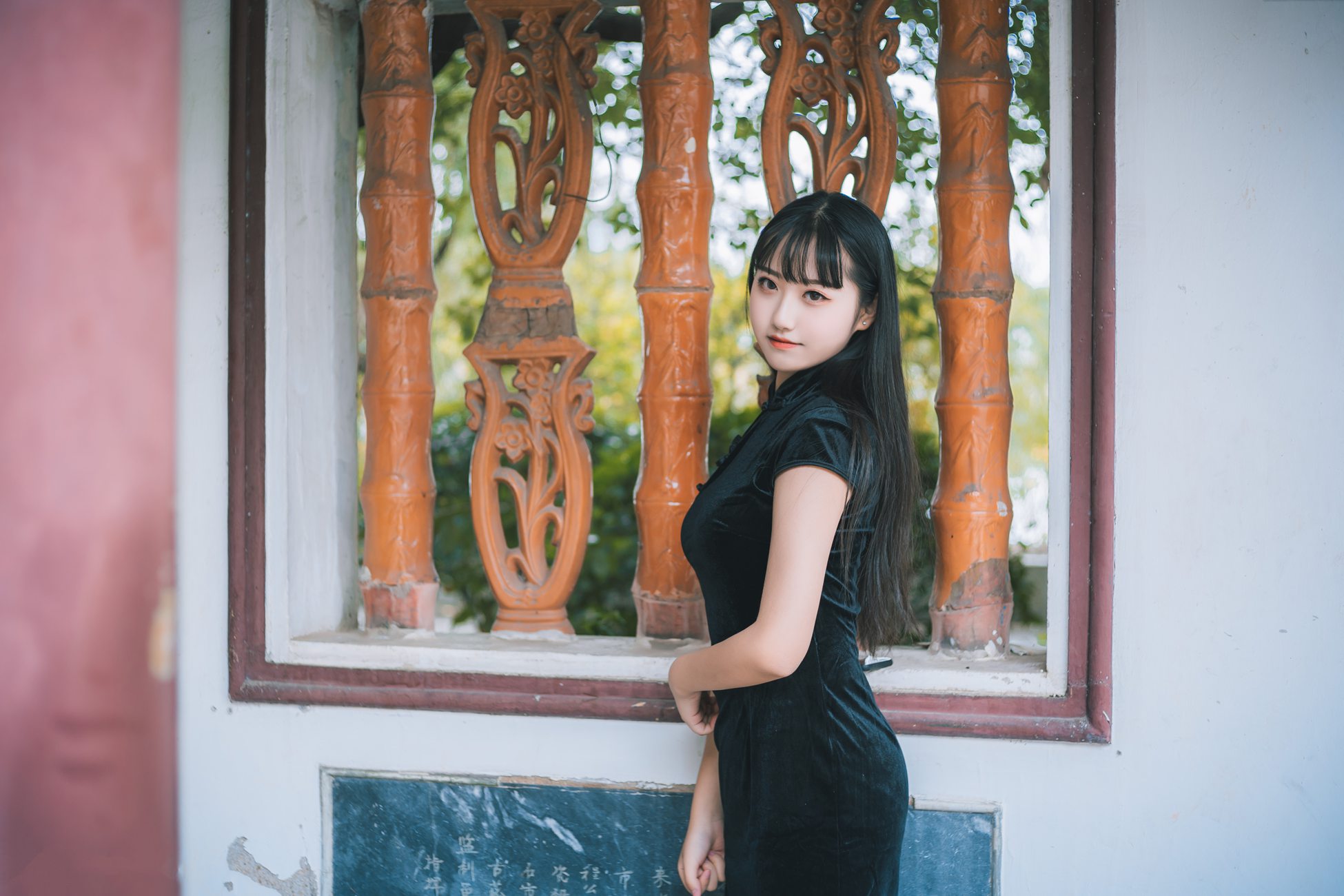 图片[23]-[喵糖映画]VOL.461 旗袍园游[36P] – 速更版-美库