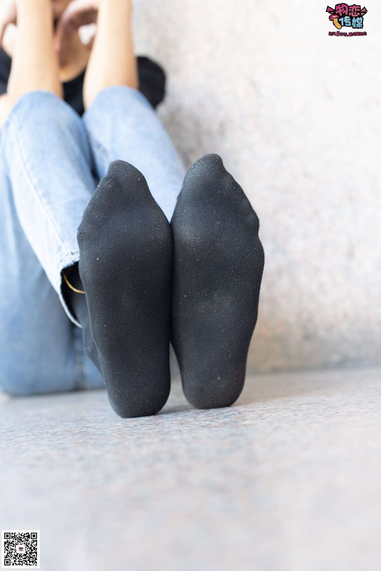 图片[20]-物恋传媒 No.047 丸子头的大眼妹,黑体恤搭配经典牛仔裤 [105P] – 速更版-美库