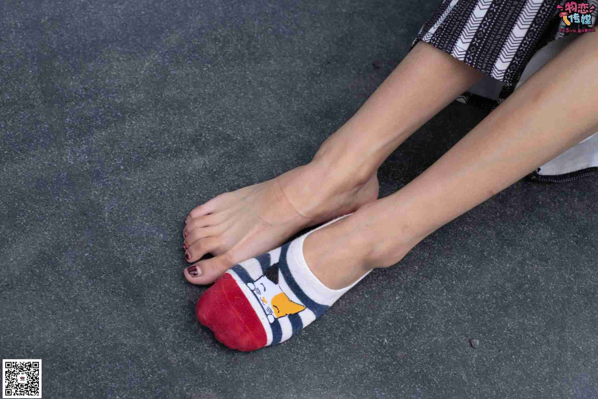 图片[15]-物恋传媒 No.048 潮不潮,先看脚,潮妹驾驭袜子鞋,街拍也要不服输~可爱小棉袜 [149P] – 速更版-美库
