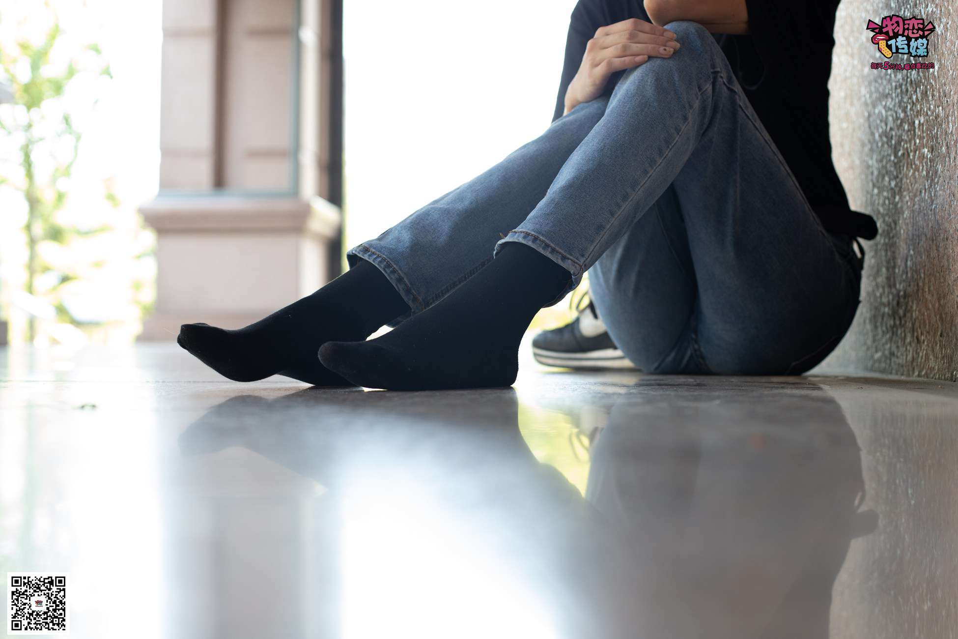 图片[30]-物恋传媒 No.047 丸子头的大眼妹,黑体恤搭配经典牛仔裤 [105P] – 速更版-美库