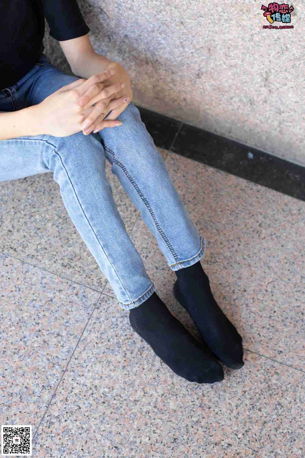 图片[34]-物恋传媒 No.047 丸子头的大眼妹,黑体恤搭配经典牛仔裤 [105P] – 速更版-美库