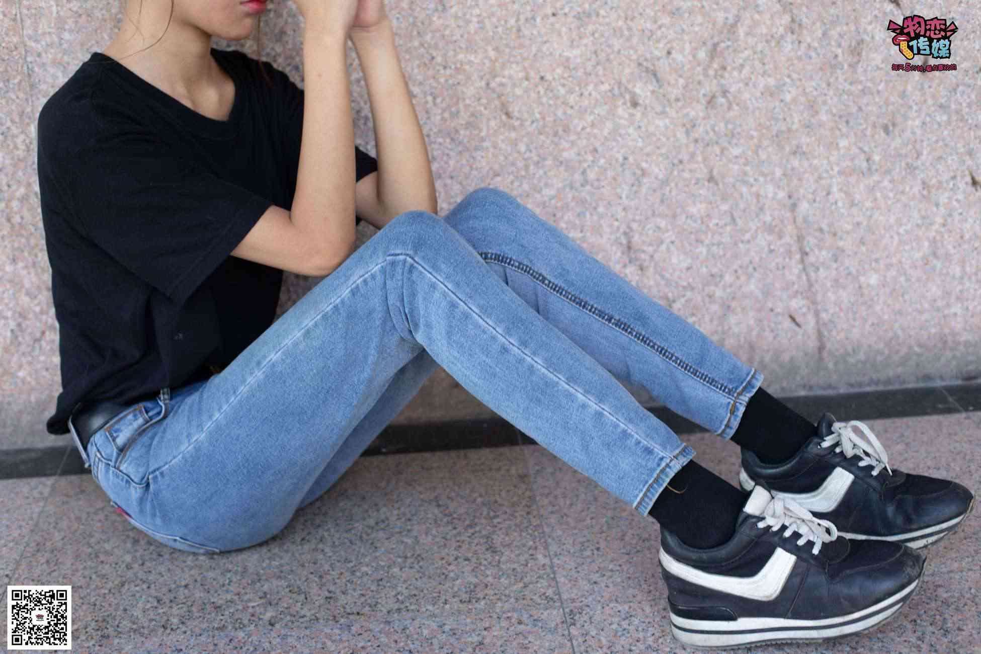 图片[44]-物恋传媒 No.047 丸子头的大眼妹,黑体恤搭配经典牛仔裤 [105P] – 速更版-美库