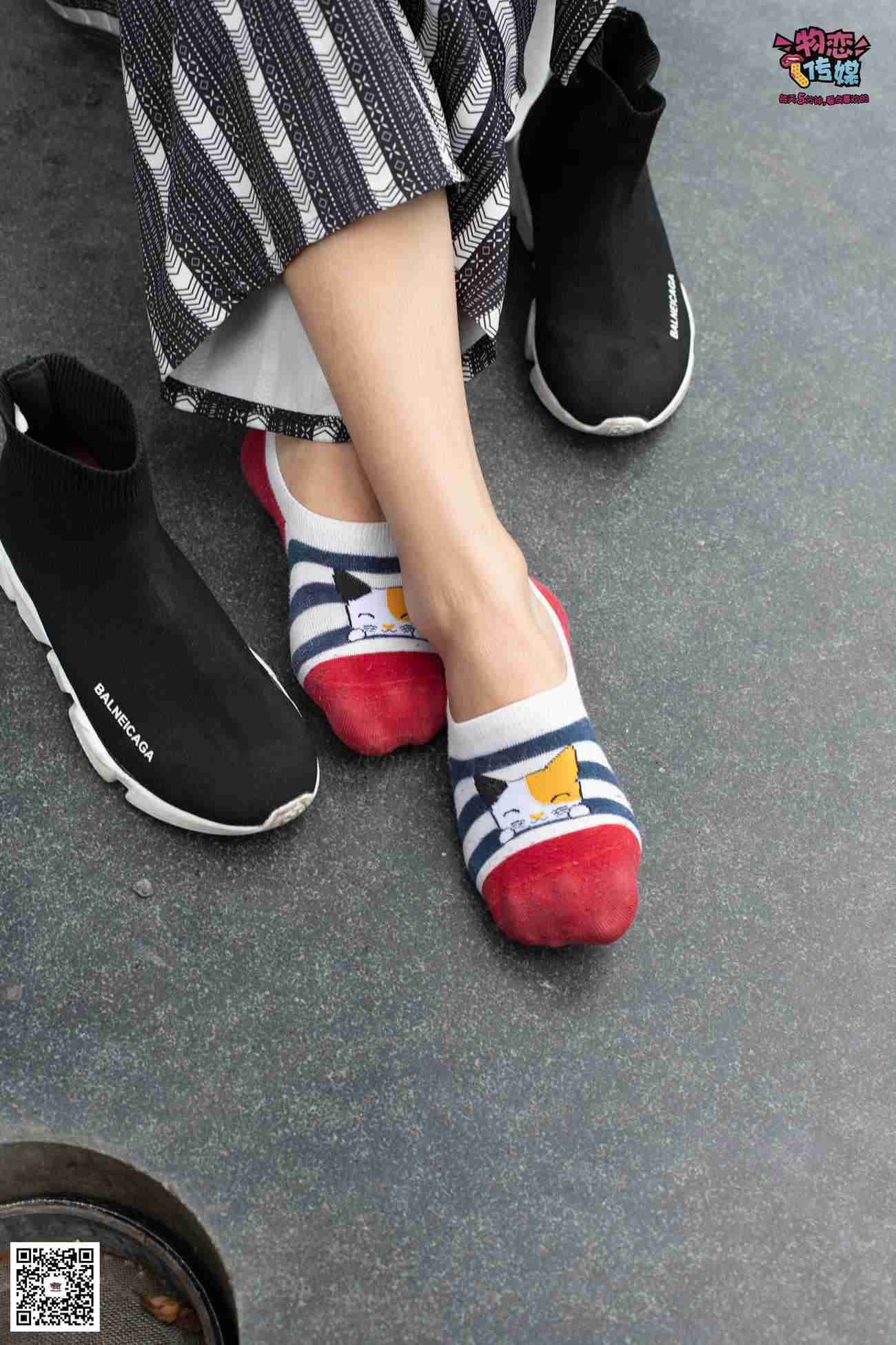图片[38]-物恋传媒 No.048 潮不潮,先看脚,潮妹驾驭袜子鞋,街拍也要不服输~可爱小棉袜 [149P] – 速更版-美库