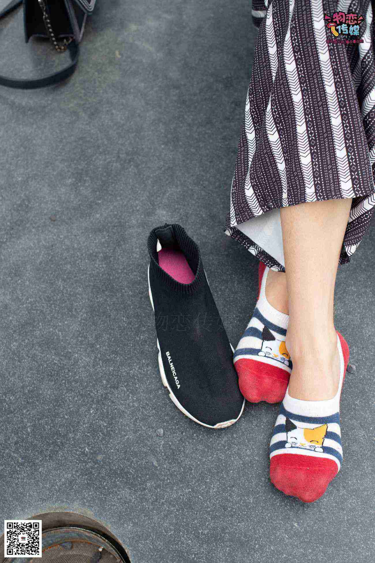 图片[49]-物恋传媒 No.048 潮不潮,先看脚,潮妹驾驭袜子鞋,街拍也要不服输~可爱小棉袜 [149P] – 速更版-美库