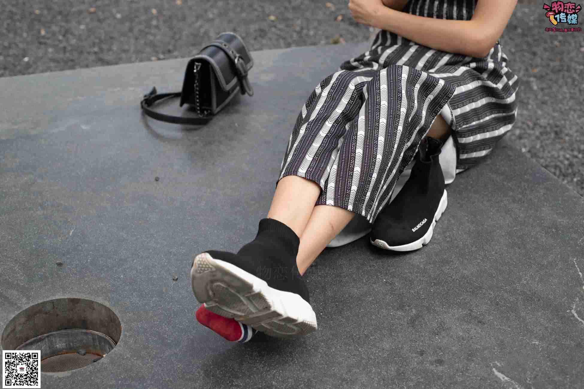 图片[56]-物恋传媒 No.048 潮不潮,先看脚,潮妹驾驭袜子鞋,街拍也要不服输~可爱小棉袜 [149P] – 速更版-美库