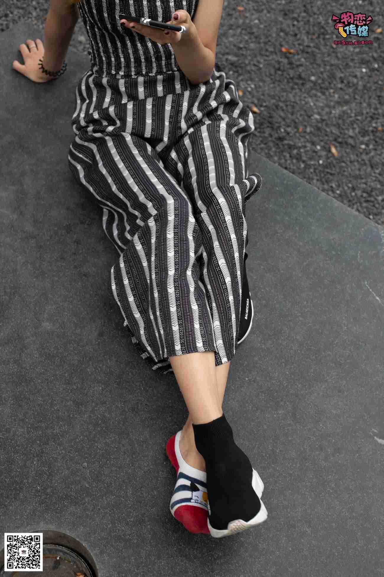 图片[61]-物恋传媒 No.048 潮不潮,先看脚,潮妹驾驭袜子鞋,街拍也要不服输~可爱小棉袜 [149P] – 速更版-美库