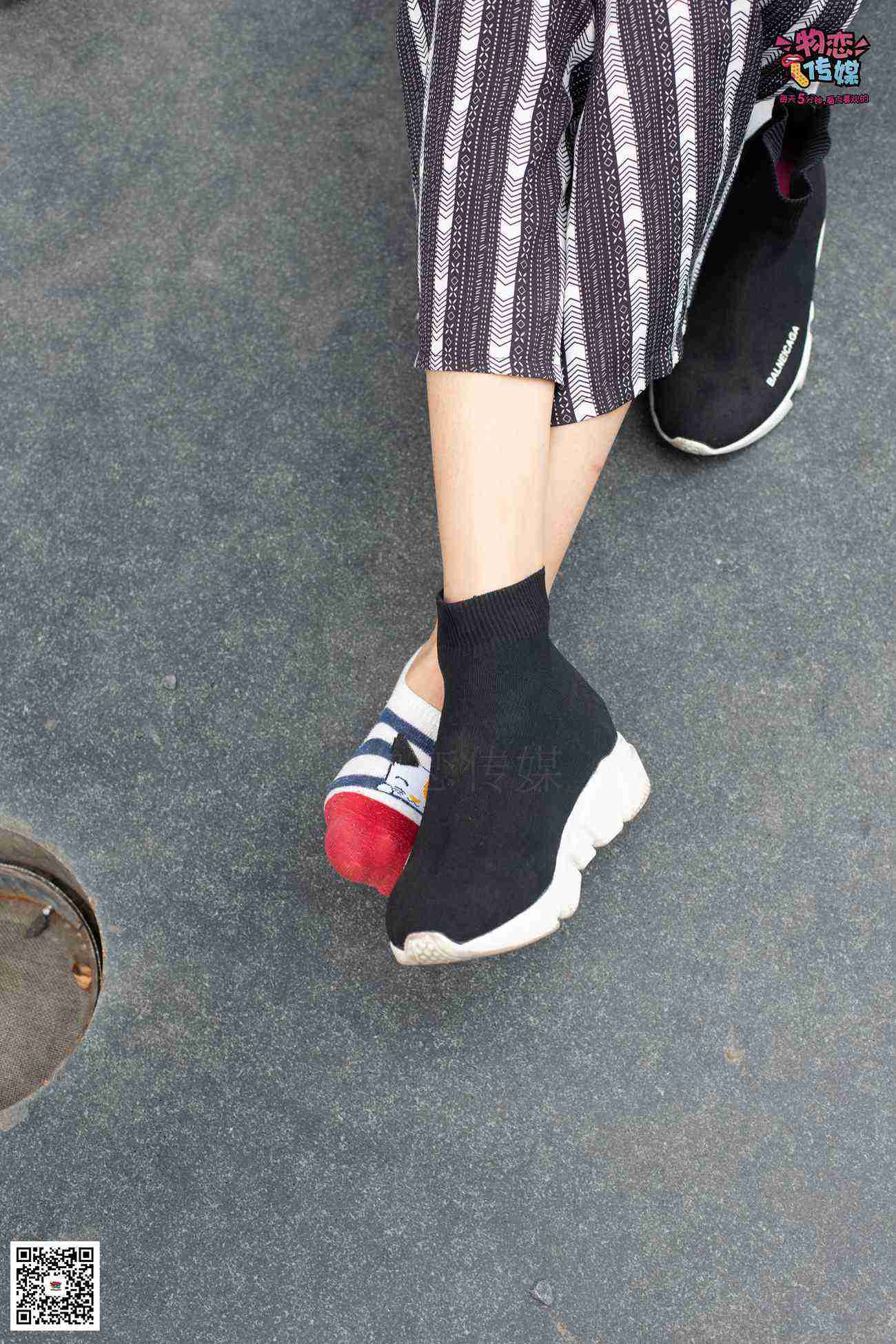 图片[67]-物恋传媒 No.048 潮不潮,先看脚,潮妹驾驭袜子鞋,街拍也要不服输~可爱小棉袜 [149P] – 速更版-美库
