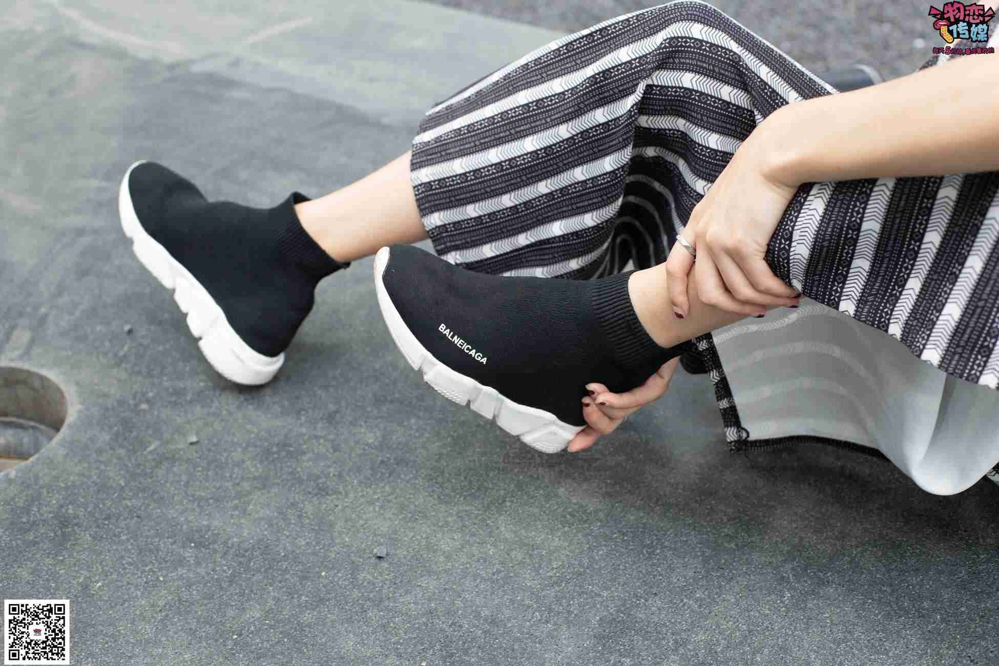 图片[74]-物恋传媒 No.048 潮不潮,先看脚,潮妹驾驭袜子鞋,街拍也要不服输~可爱小棉袜 [149P] – 速更版-美库