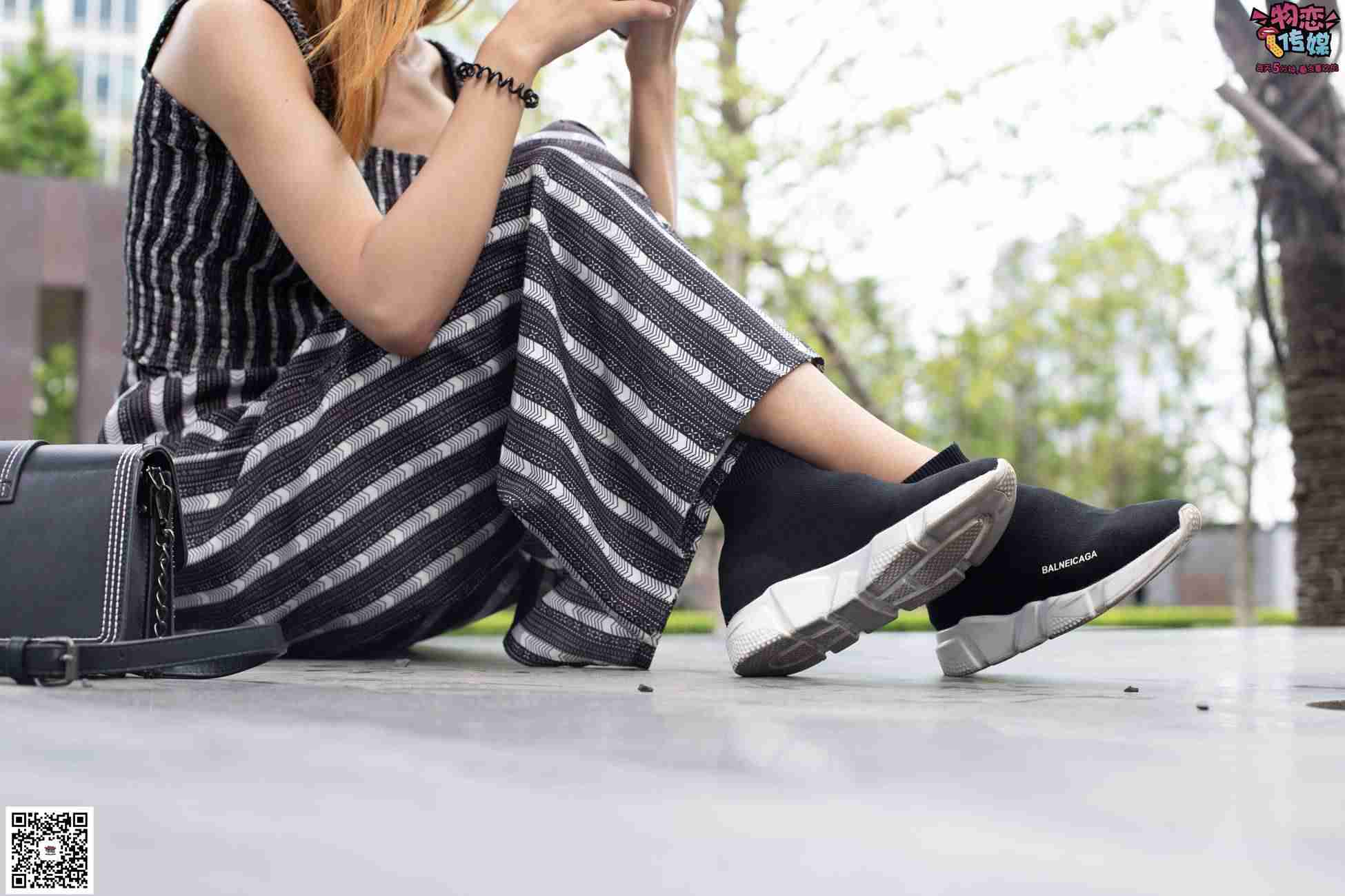 图片[82]-物恋传媒 No.048 潮不潮,先看脚,潮妹驾驭袜子鞋,街拍也要不服输~可爱小棉袜 [149P] – 速更版-美库