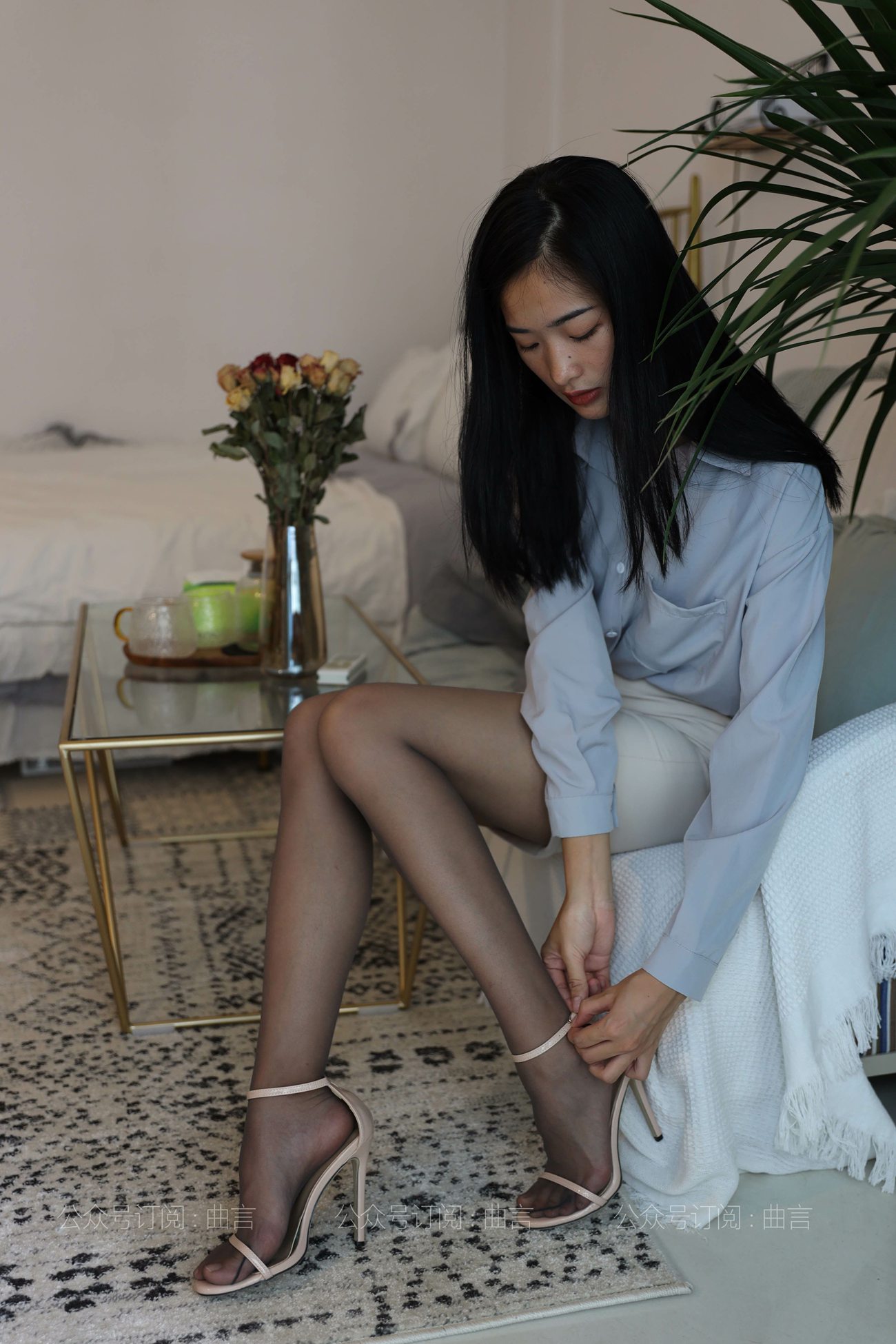 图片[50]-[IESS异思趣向] 耽丝 210406 安静的宁宁 [78P] – 速更版-美库