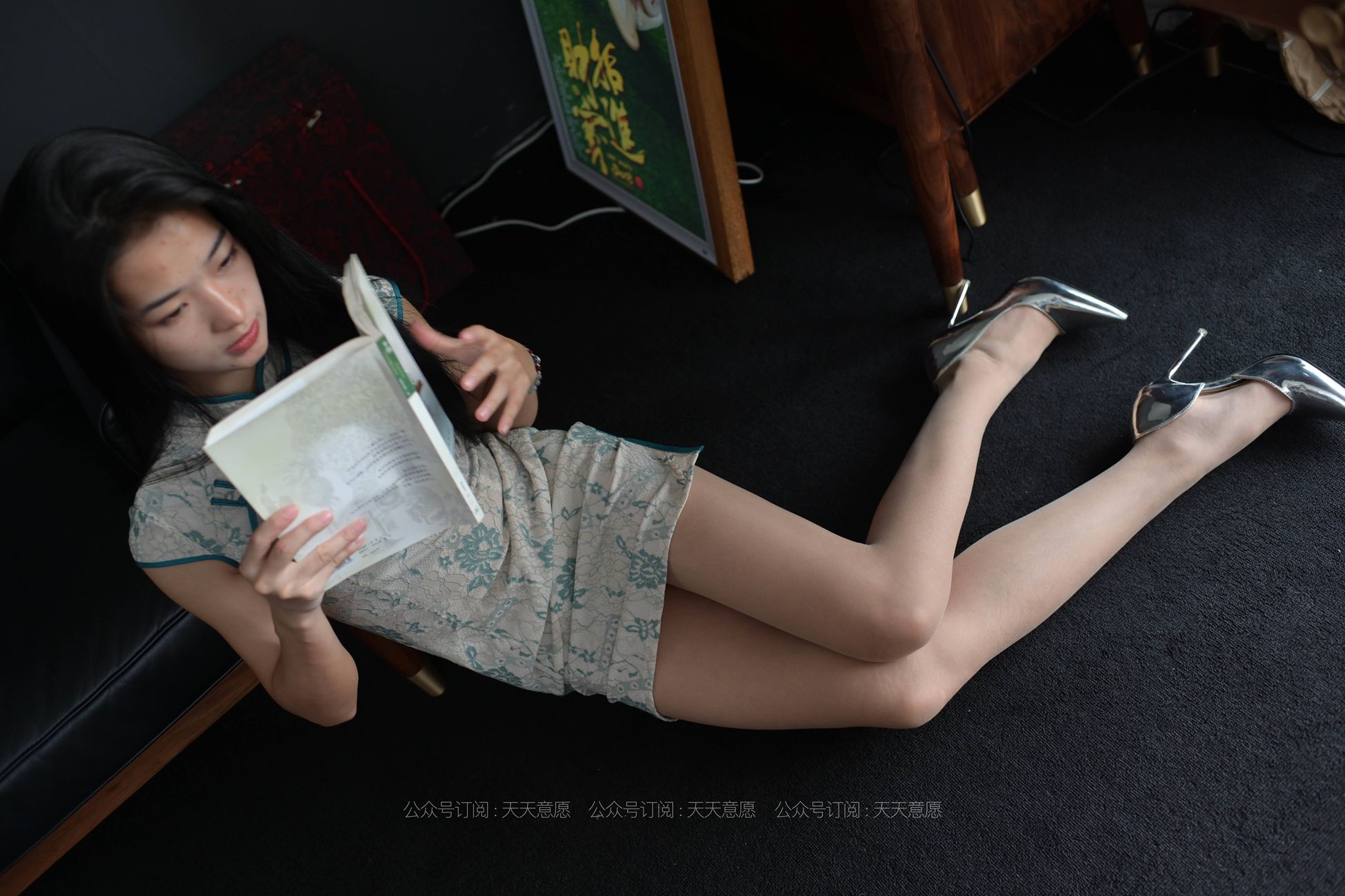 图片[13]-[IESS异思趣向] 2021.04.25 丝享家788：宁宁《爱看书的旗袍美女》[77P] – 速更版-美库