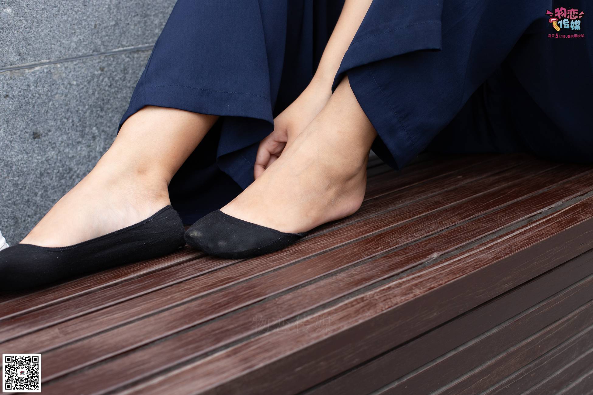 图片[18]-物恋传媒 No.053 些许肉感，很多性感~粉色小跑鞋配黑色船袜 [124P] – 速更版-美库