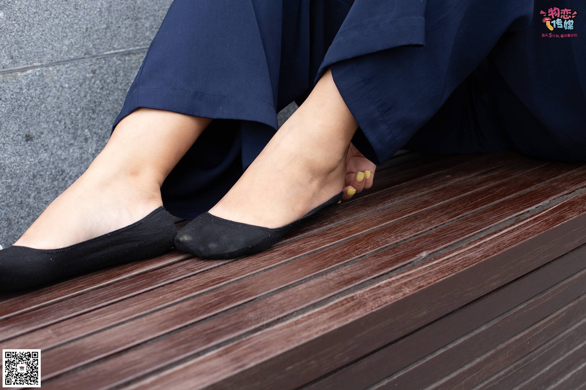 图片[19]-物恋传媒 No.053 些许肉感，很多性感~粉色小跑鞋配黑色船袜 [124P] – 速更版-美库