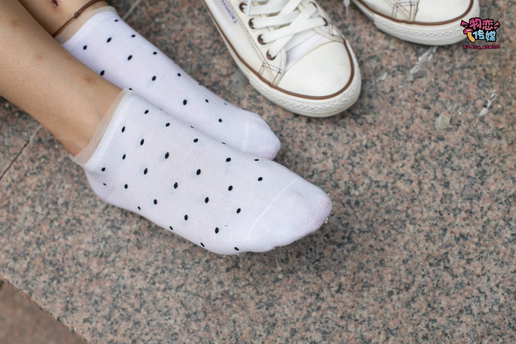 图片[48]-物恋传媒 No.51 俏皮露肩T恤搭配粉色小短裙,白色板鞋配白色斑点袜 [148P] – 速更版-美库