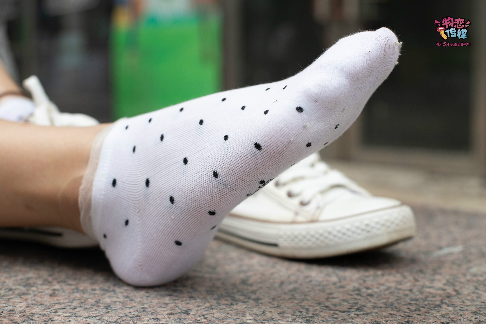 图片[67]-物恋传媒 No.51 俏皮露肩T恤搭配粉色小短裙,白色板鞋配白色斑点袜 [148P] – 速更版-美库