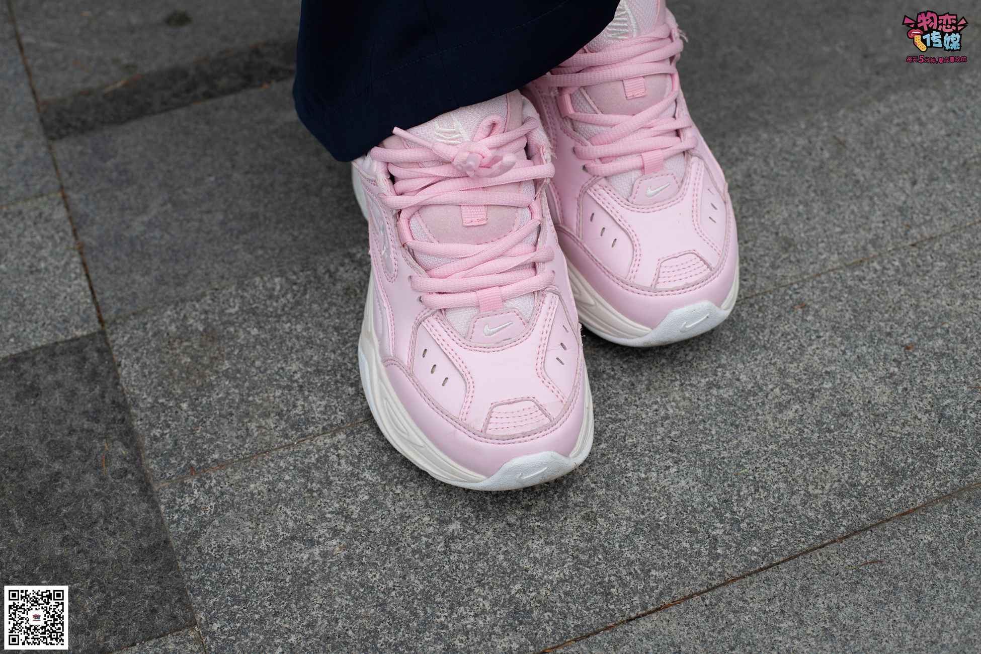 图片[71]-物恋传媒 No.053 些许肉感，很多性感~粉色小跑鞋配黑色船袜 [124P] – 速更版-美库