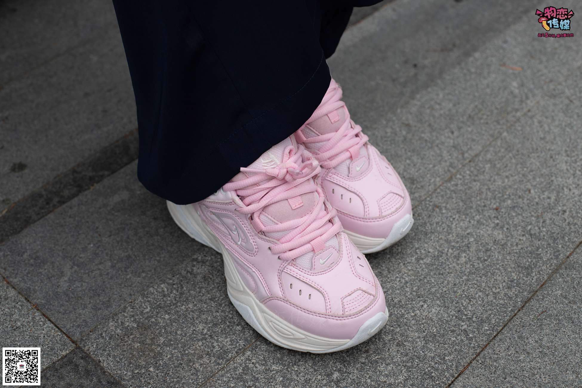图片[73]-物恋传媒 No.053 些许肉感，很多性感~粉色小跑鞋配黑色船袜 [124P] – 速更版-美库