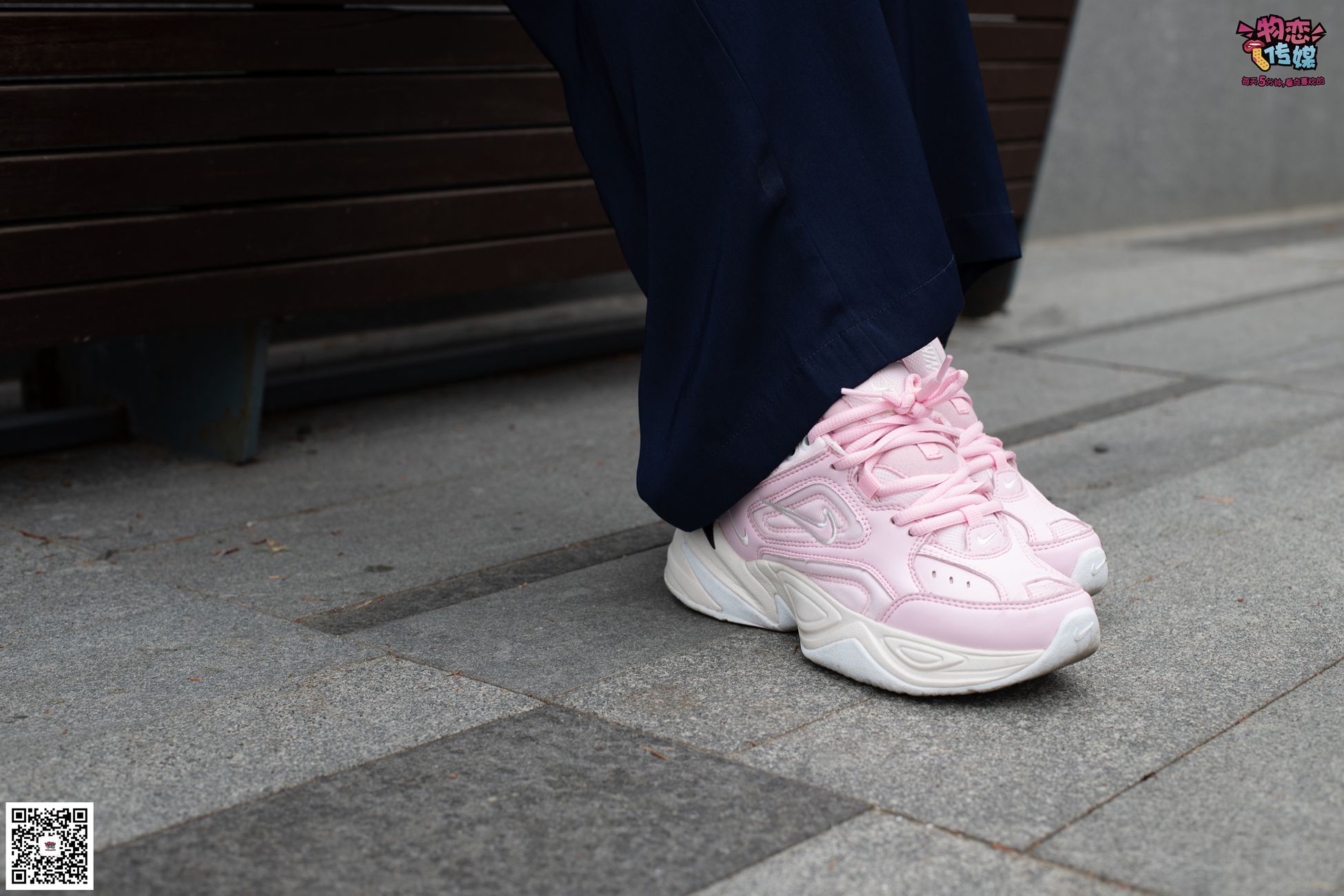图片[78]-物恋传媒 No.053 些许肉感，很多性感~粉色小跑鞋配黑色船袜 [124P] – 速更版-美库