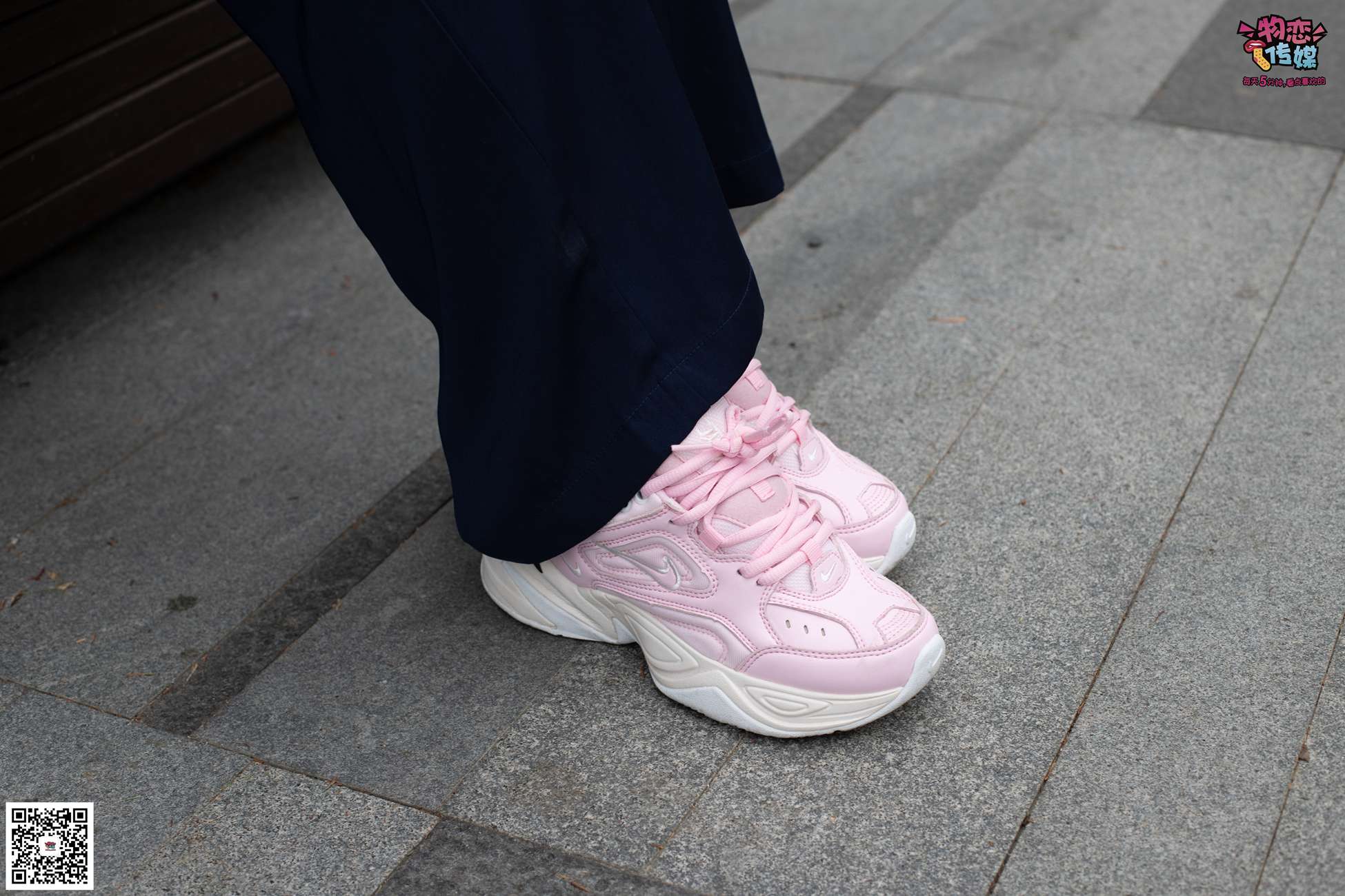 图片[79]-物恋传媒 No.053 些许肉感，很多性感~粉色小跑鞋配黑色船袜 [124P] – 速更版-美库