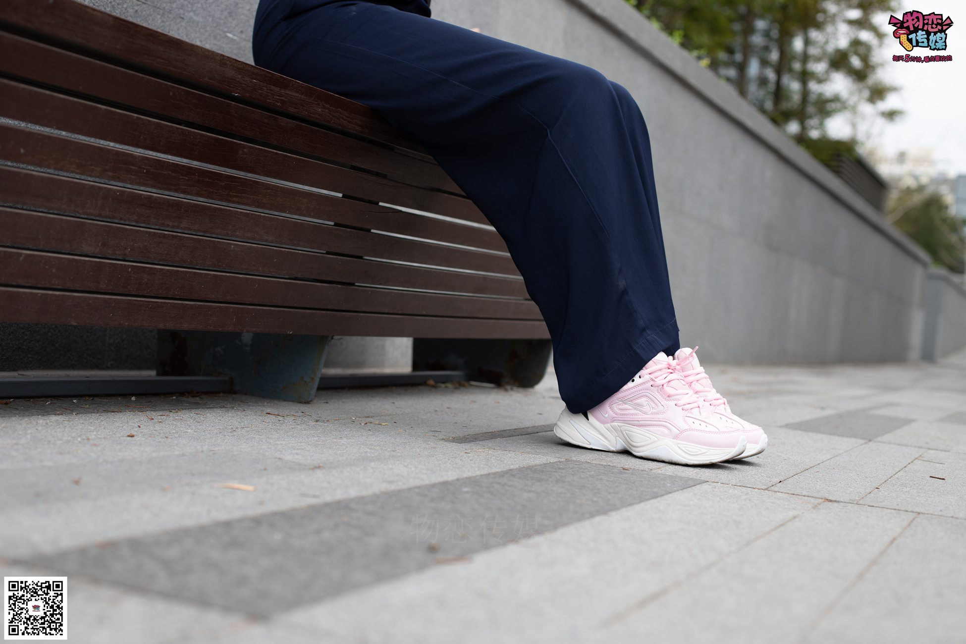 图片[83]-物恋传媒 No.053 些许肉感，很多性感~粉色小跑鞋配黑色船袜 [124P] – 速更版-美库
