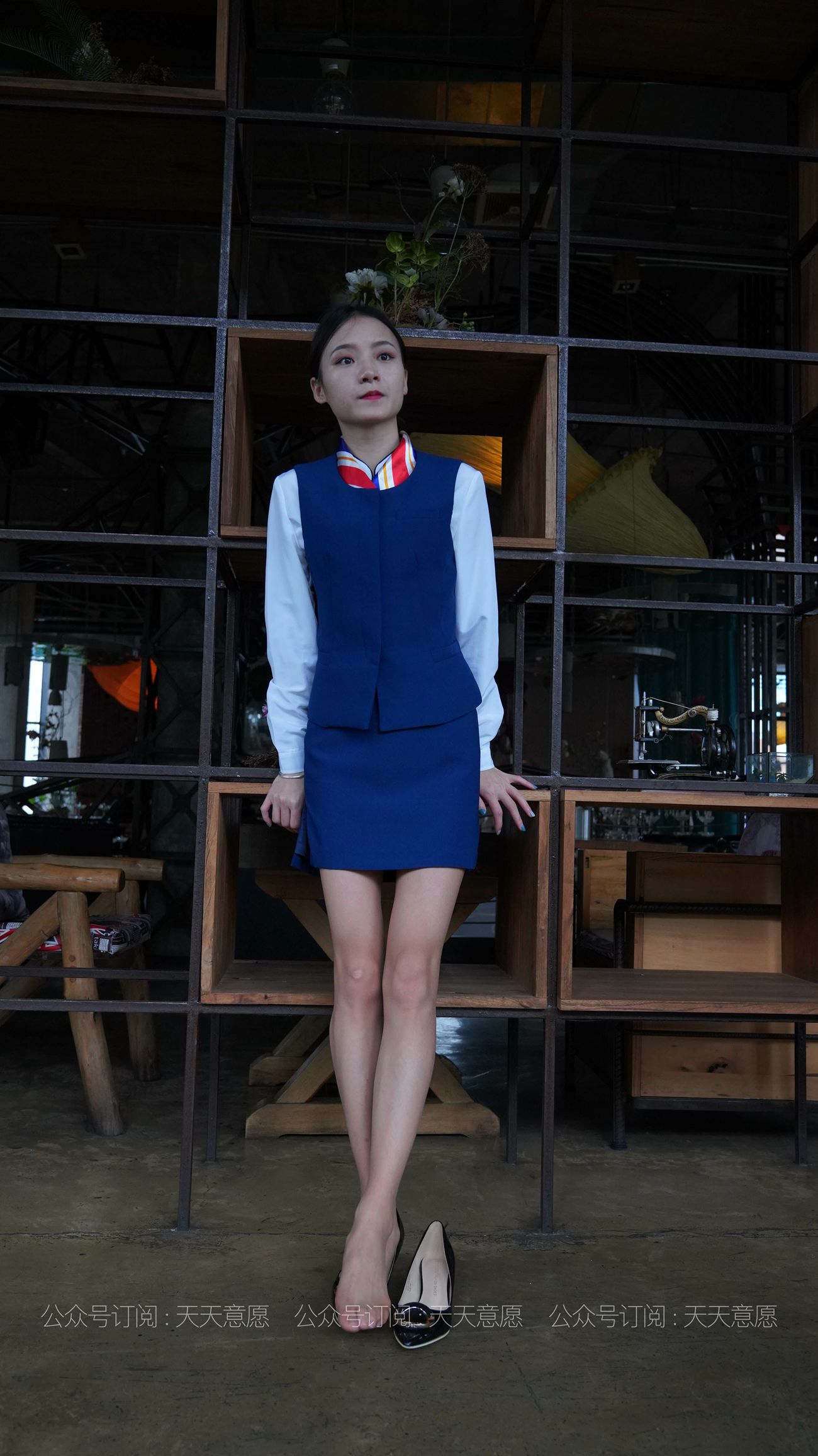 图片[10]-[IESS异思趣向] 耽丝 210411 小六的蓝色套装展示 [73P] – 速更版-美库
