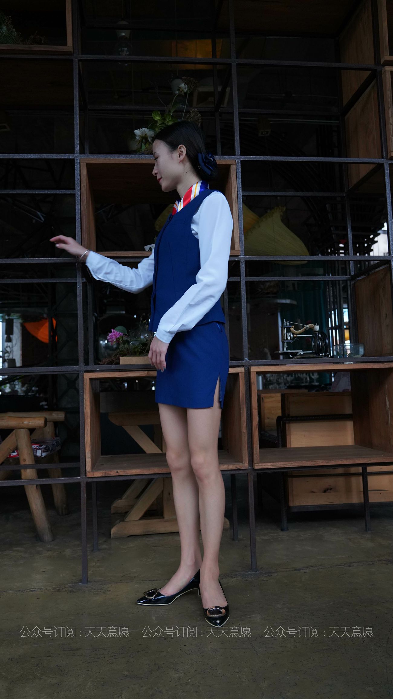 图片[15]-[IESS异思趣向] 耽丝 210411 小六的蓝色套装展示 [73P] – 速更版-美库