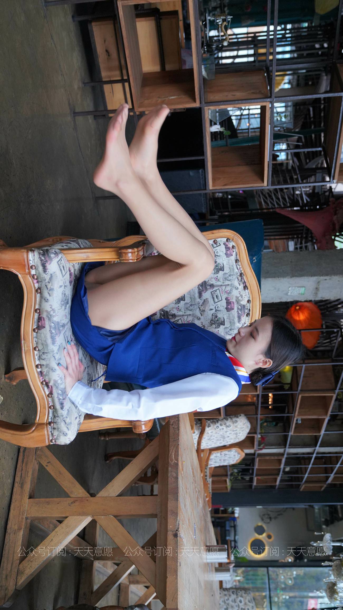 图片[23]-[IESS异思趣向] 耽丝 210411 小六的蓝色套装展示 [73P] – 速更版-美库