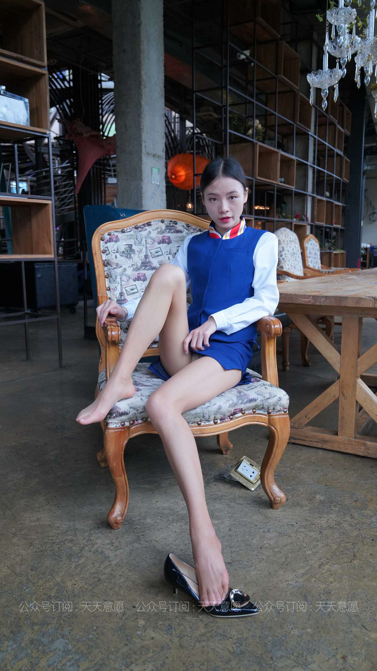 图片[28]-[IESS异思趣向] 耽丝 210411 小六的蓝色套装展示 [73P] – 速更版-美库