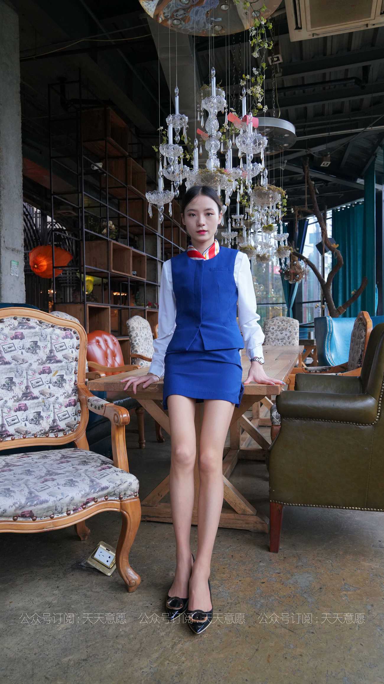 图片[74]-[IESS异思趣向] 耽丝 210411 小六的蓝色套装展示 [73P] – 速更版-美库