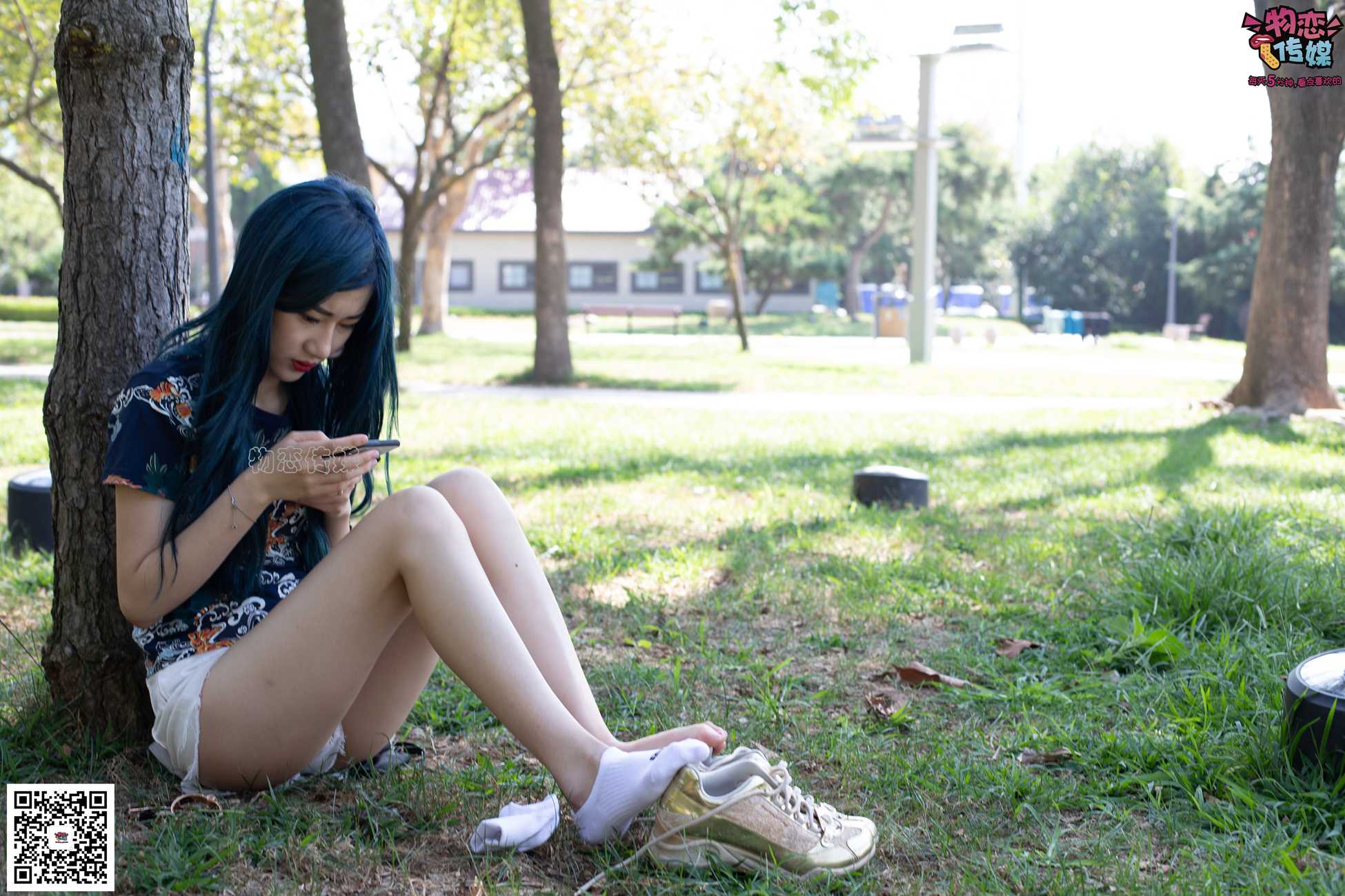 图片[34]-物恋传媒 No.057 摇滚重金属,狂野的温柔,纯情的安踏白棉袜 [190P] – 速更版-美库